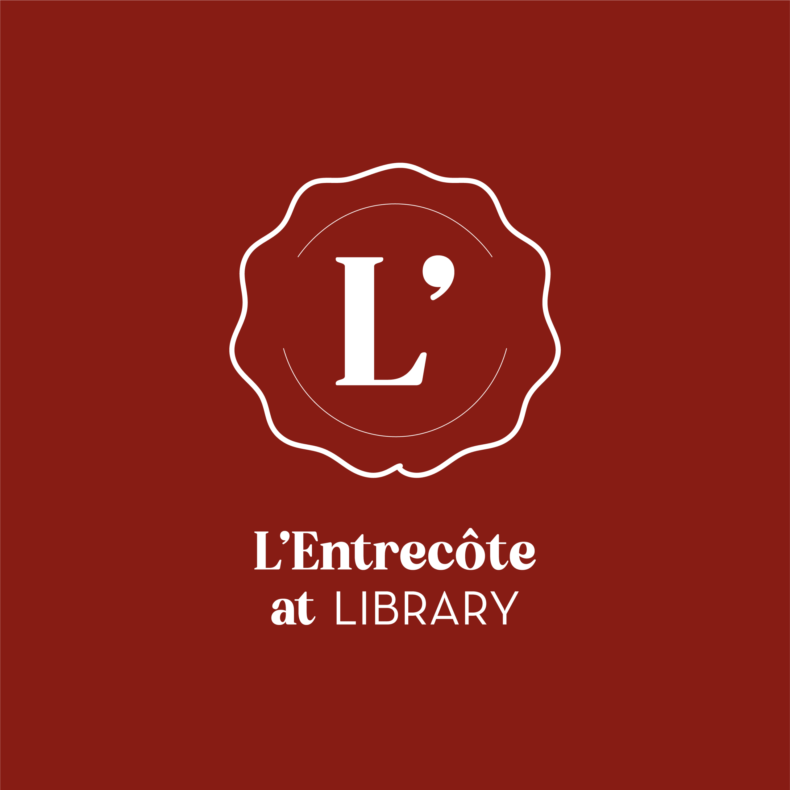 L'entrecote at Library Logo 1.jpg