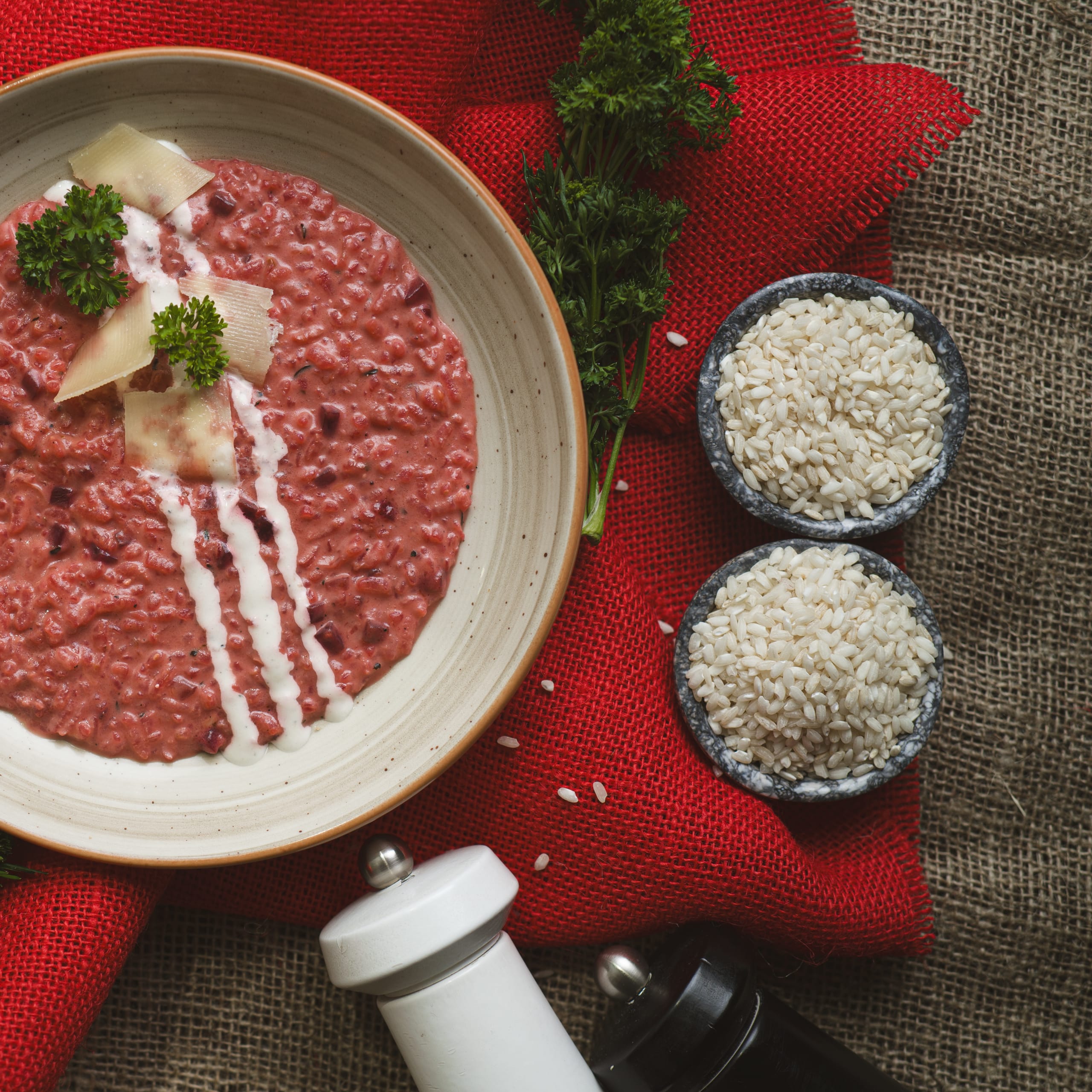 Beet Root Risotto 1