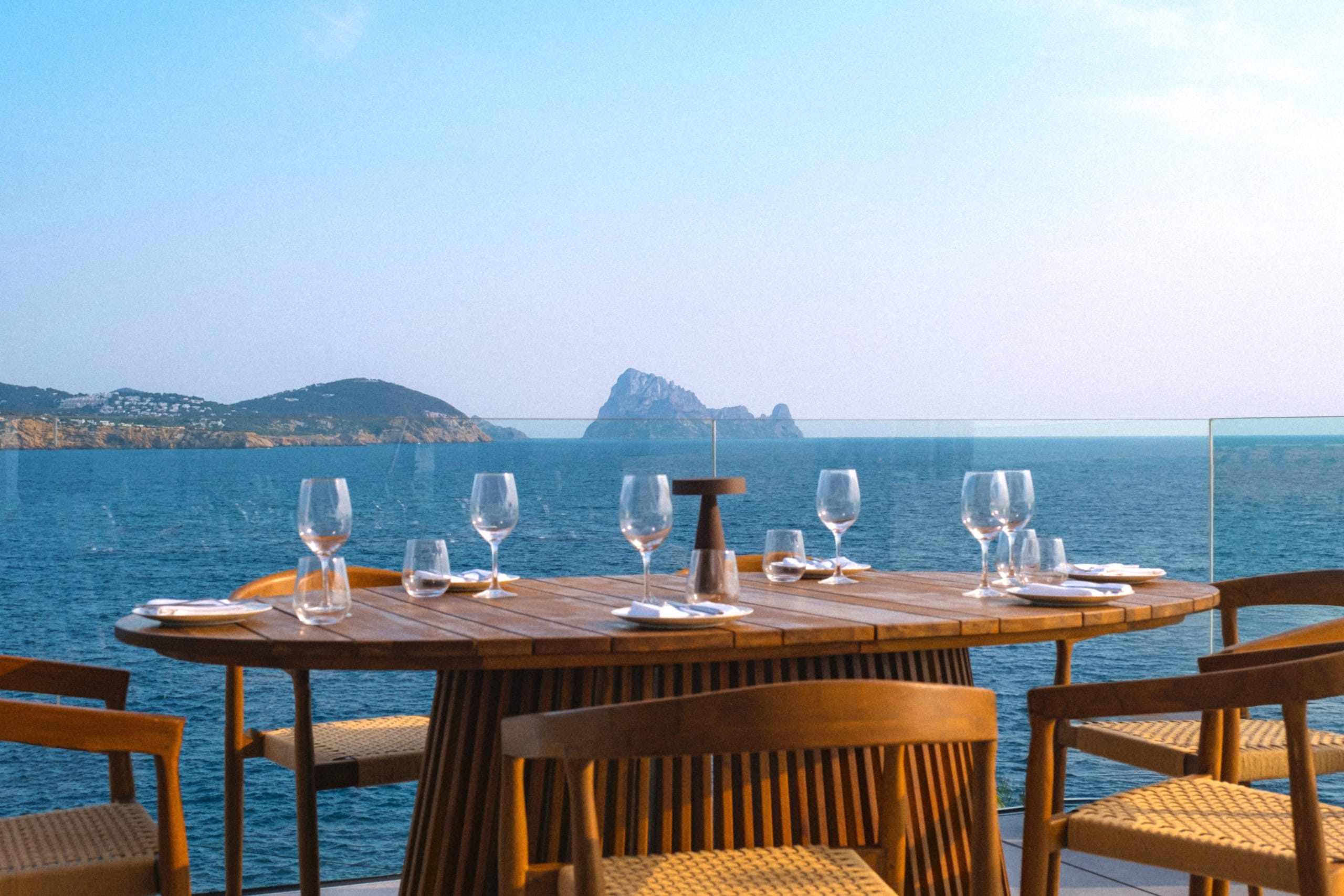 Nela Ibiza set table view es vedra