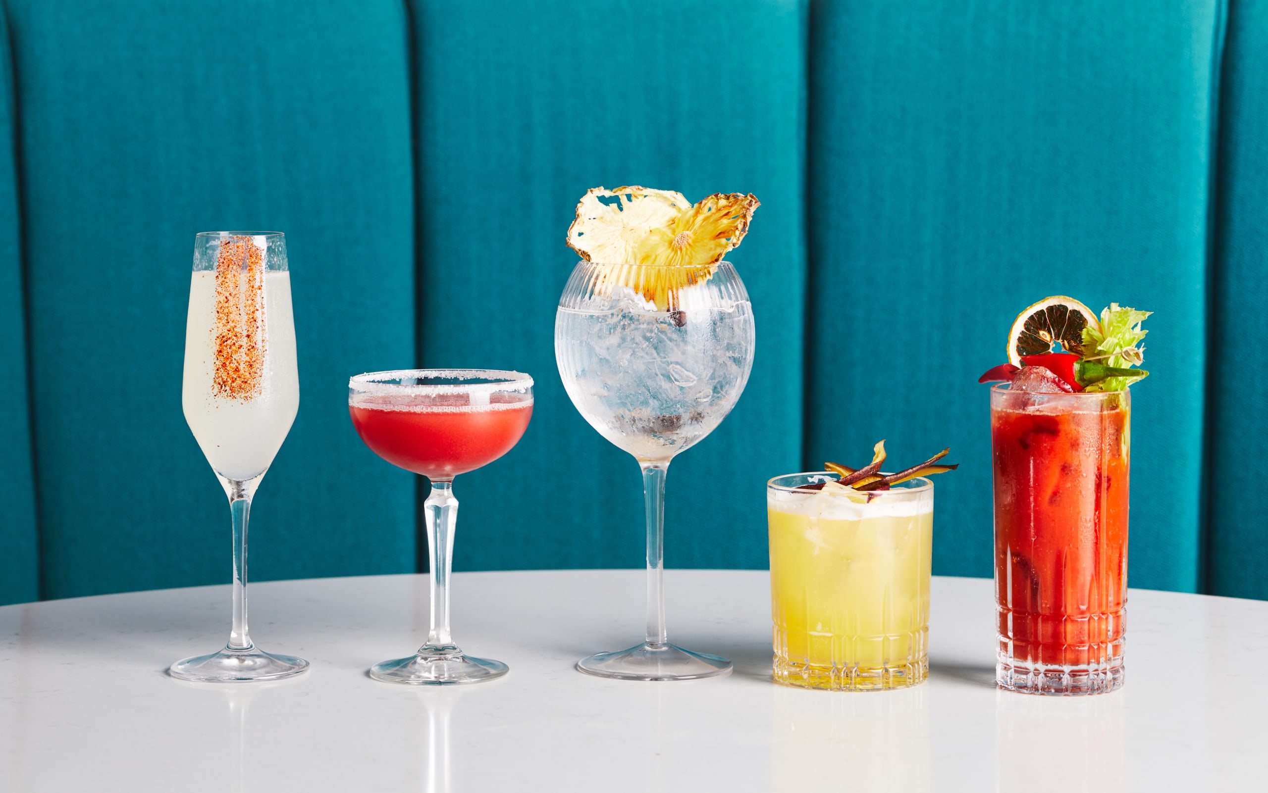 Hyatt Regency Manchester Cocktail Selection