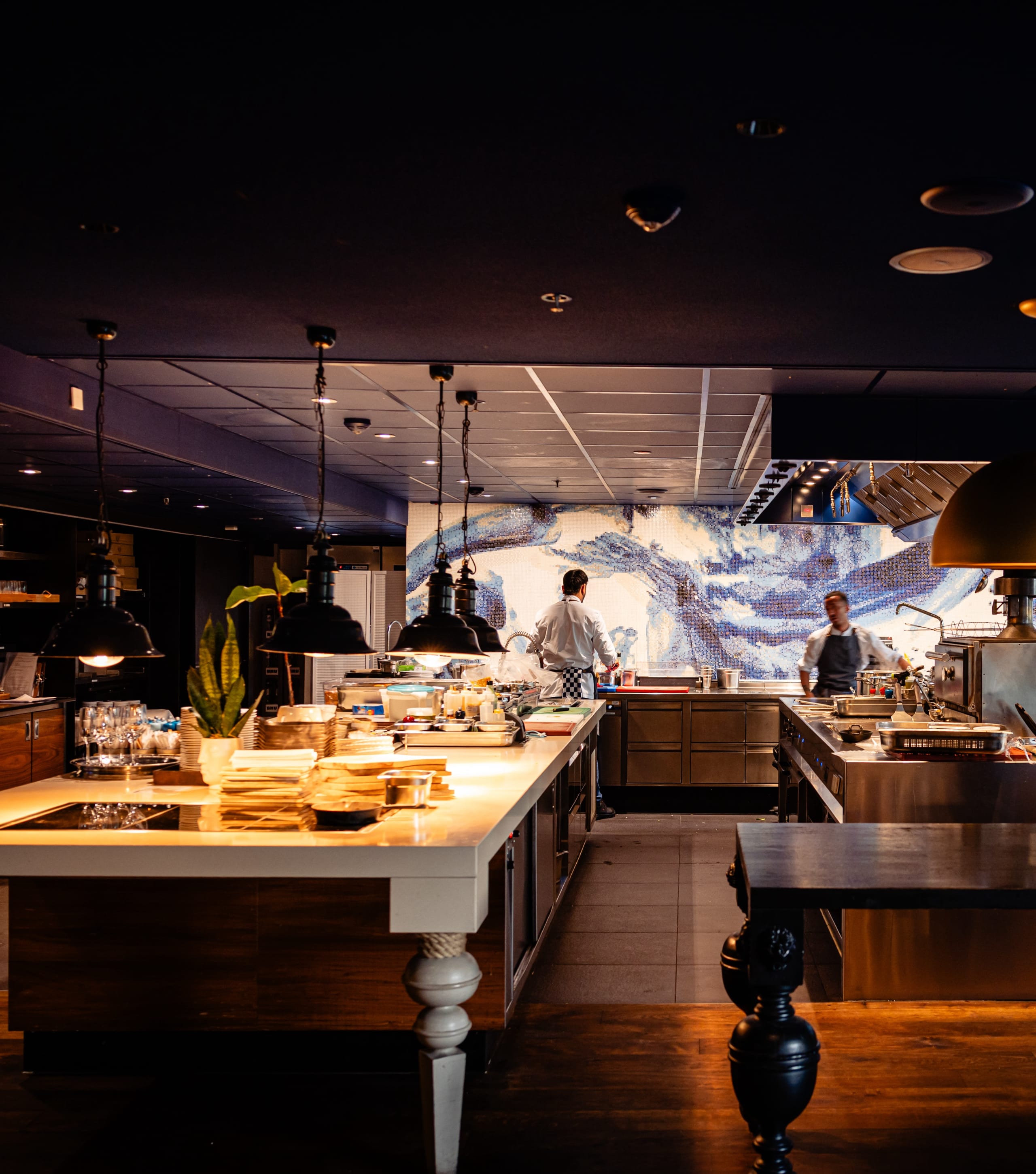 Andaz Amsterdam Prinsengracht Restaurant Renvy Kitchen 1