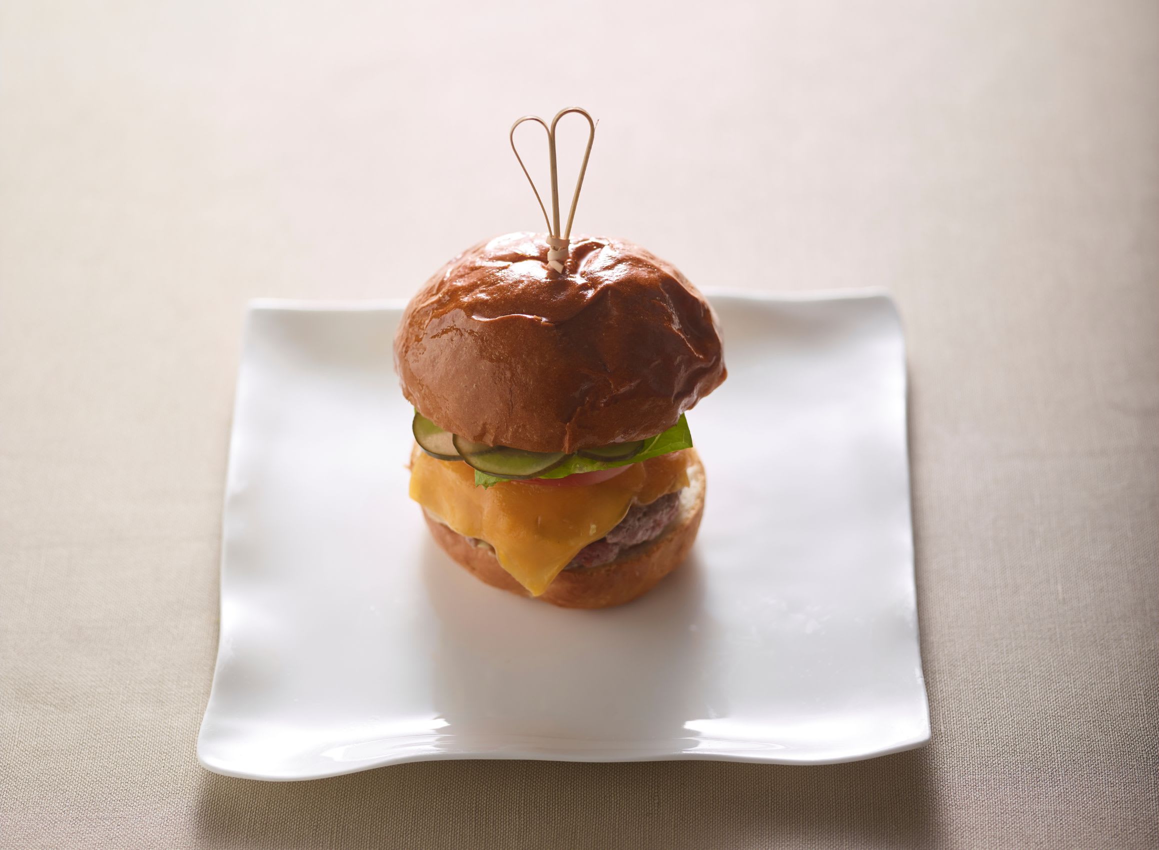 Hamburger at La Cupola