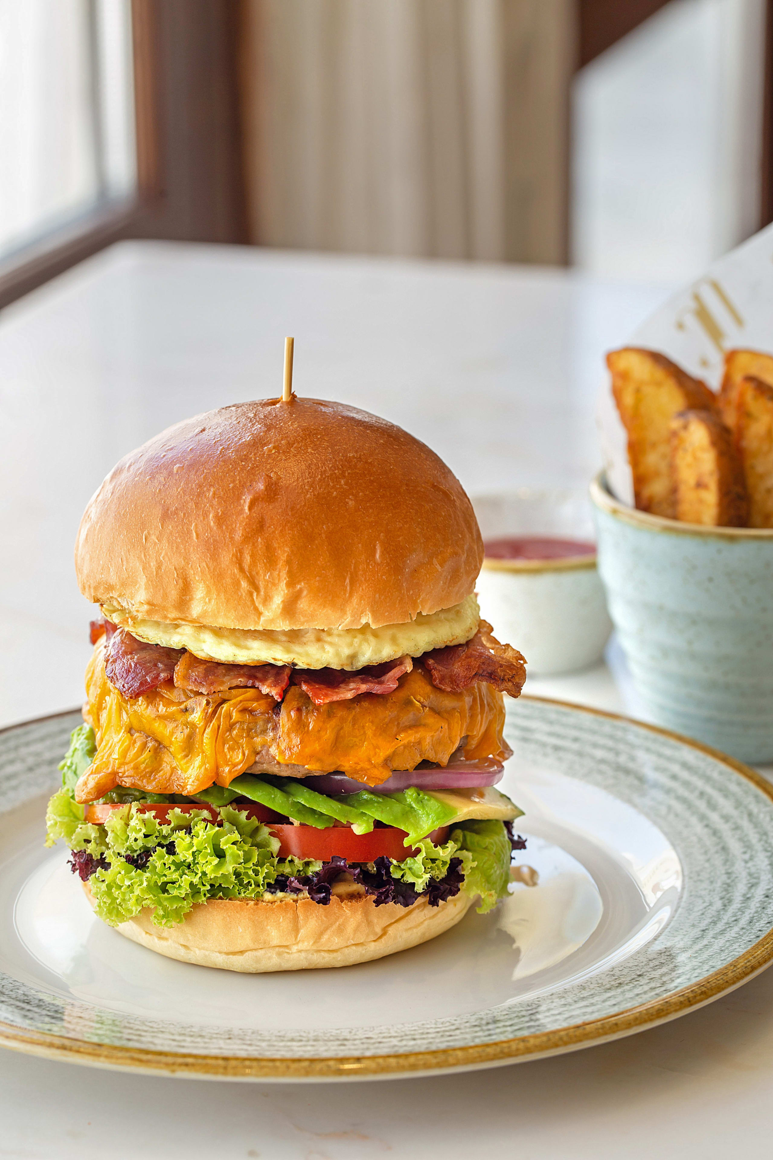 New Zealand Lamb Burger