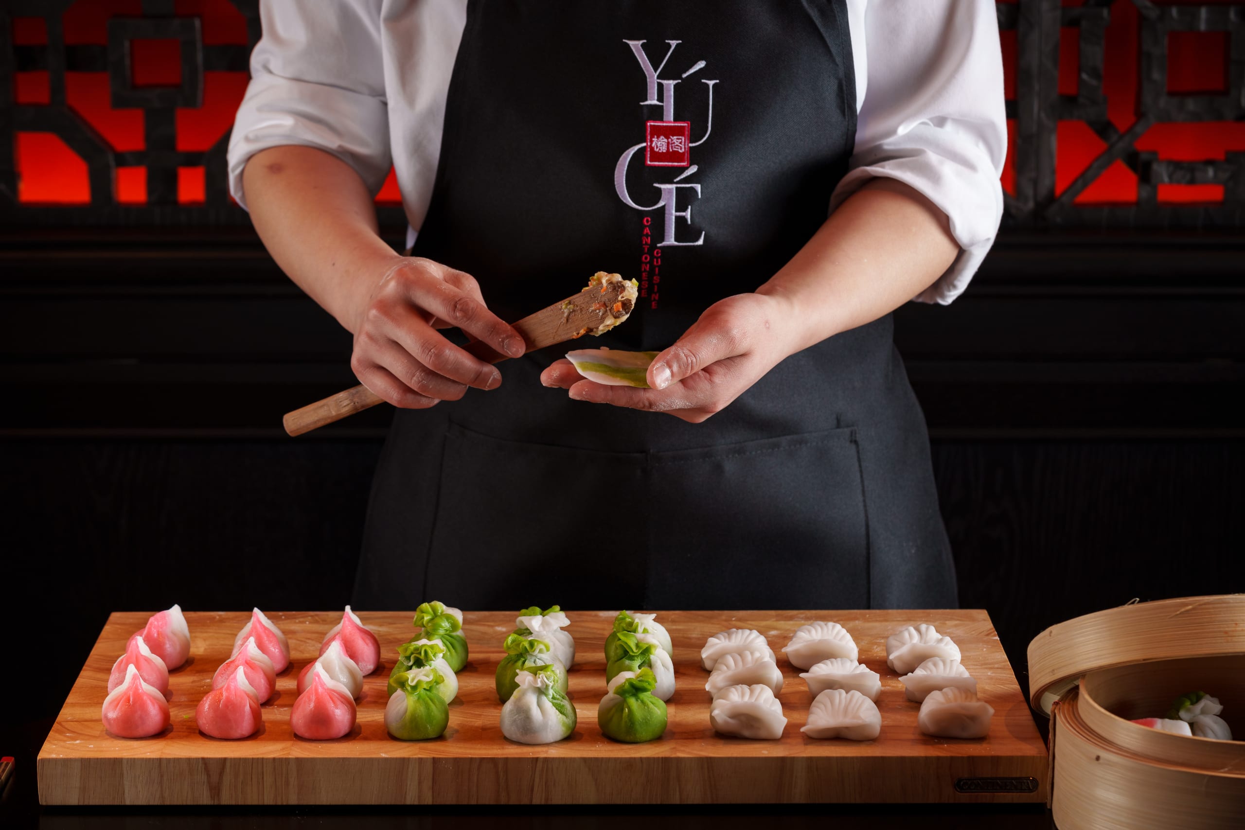 Yu Ge Dim Sum Preparation  Colourful Layout 15