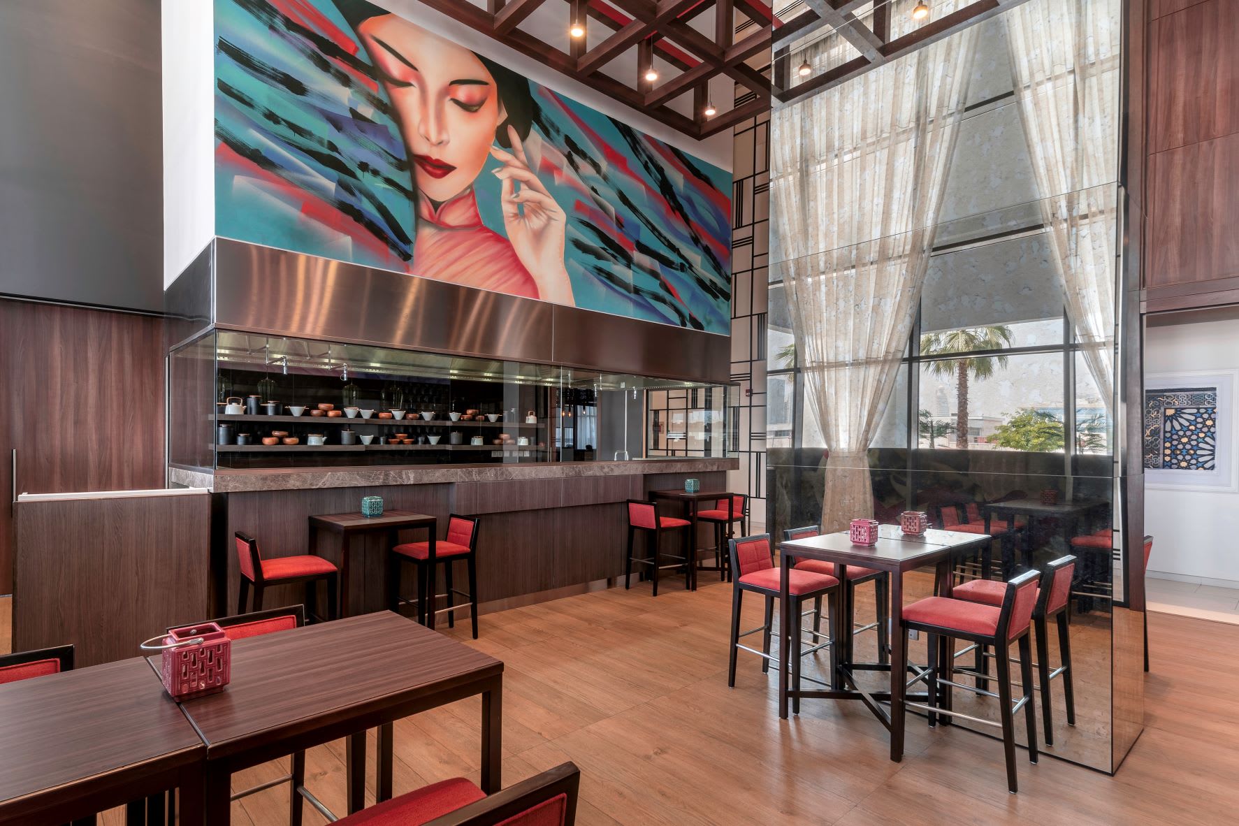 Wox  Glass Panelled Open Kitchen