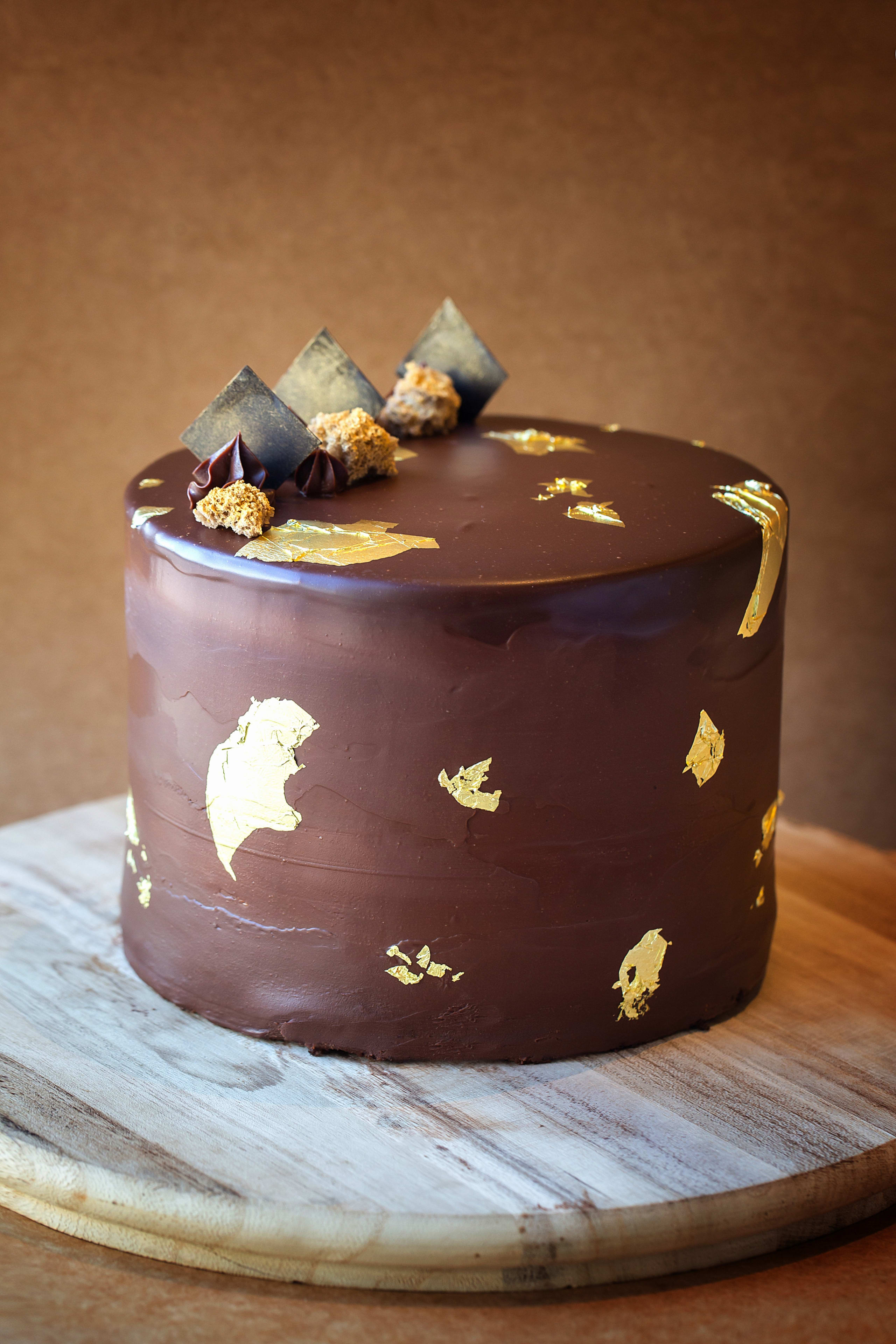 24 Carat Gold Cake