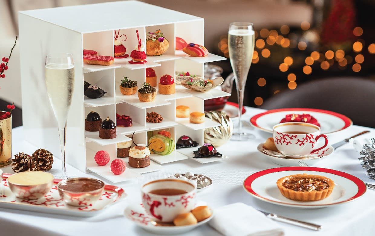 Festive Afternoon Tea on Saadiyat Island The Library Park Hyatt