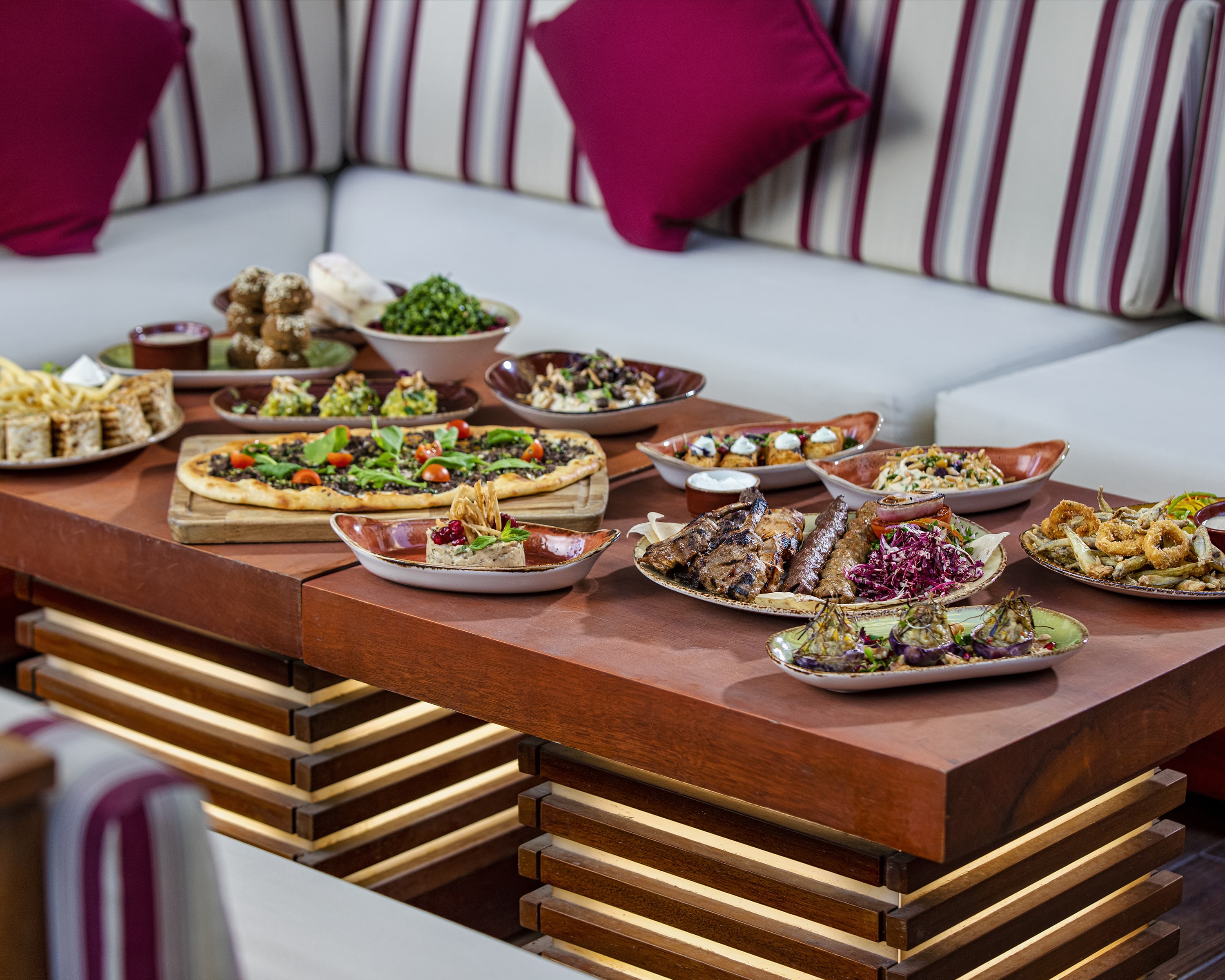 Dohrd P0081 Al Nafourah Garden Cold Mezza Table