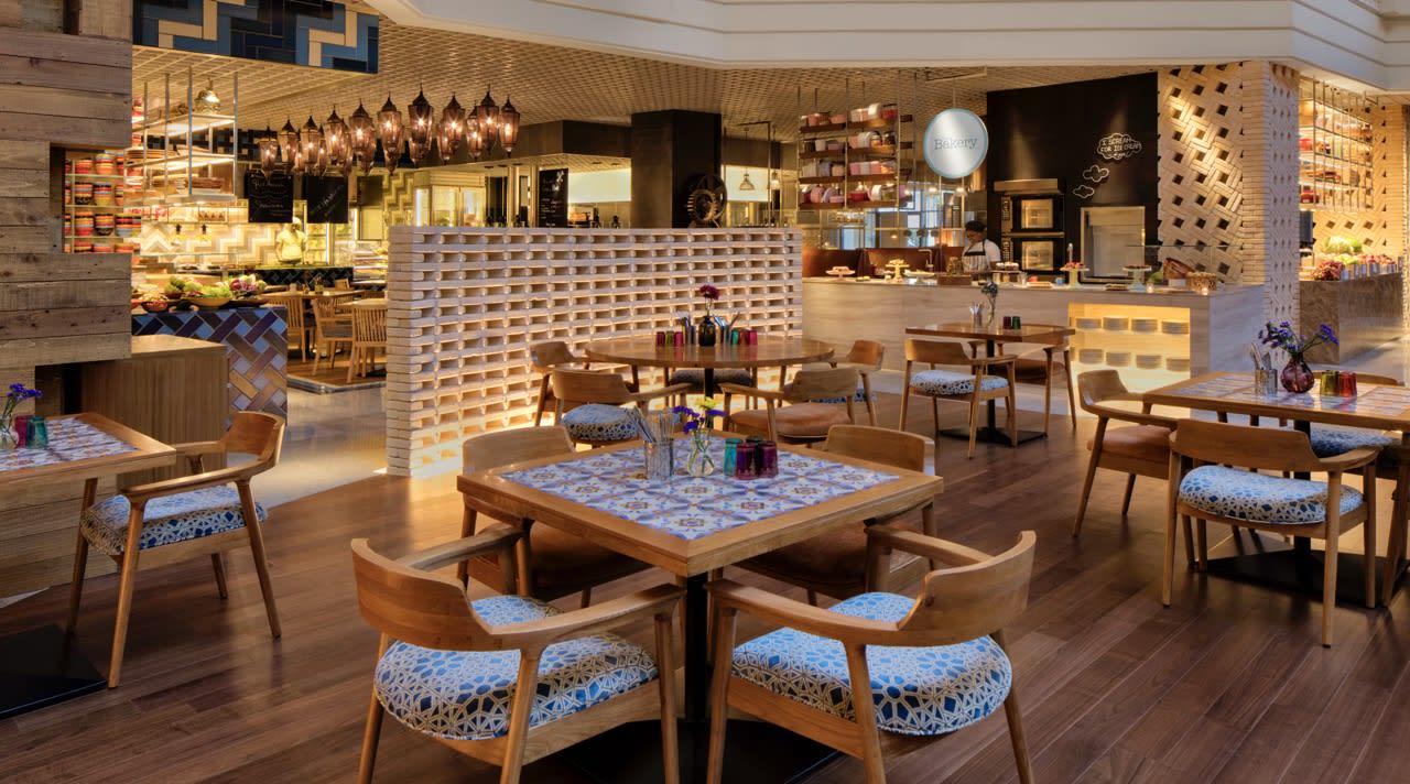 Grand Hyatt Dubai P470 the Collective Bakery Seating Area Large