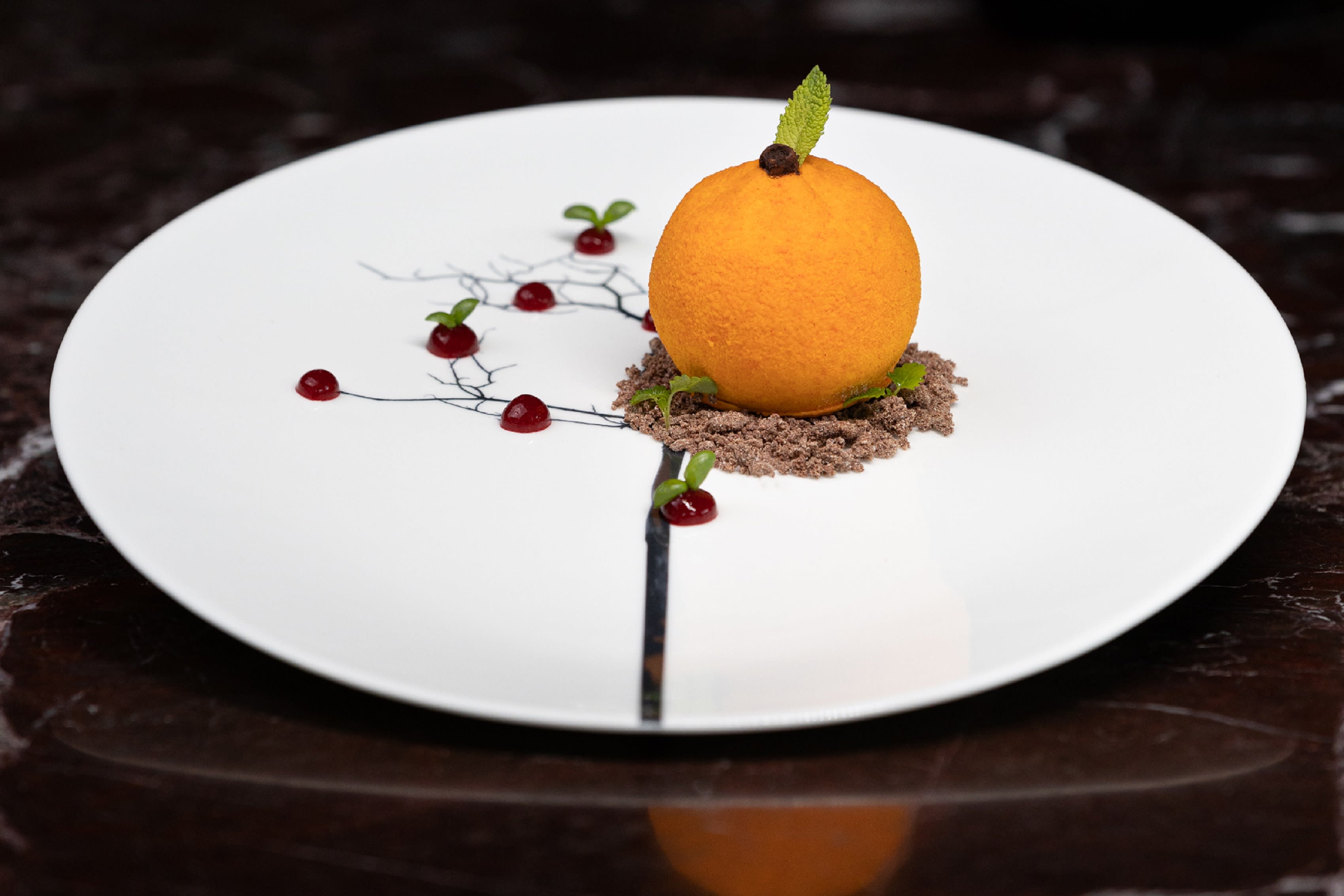 Chinese Cricket Club Dessert Mandarin Fortune