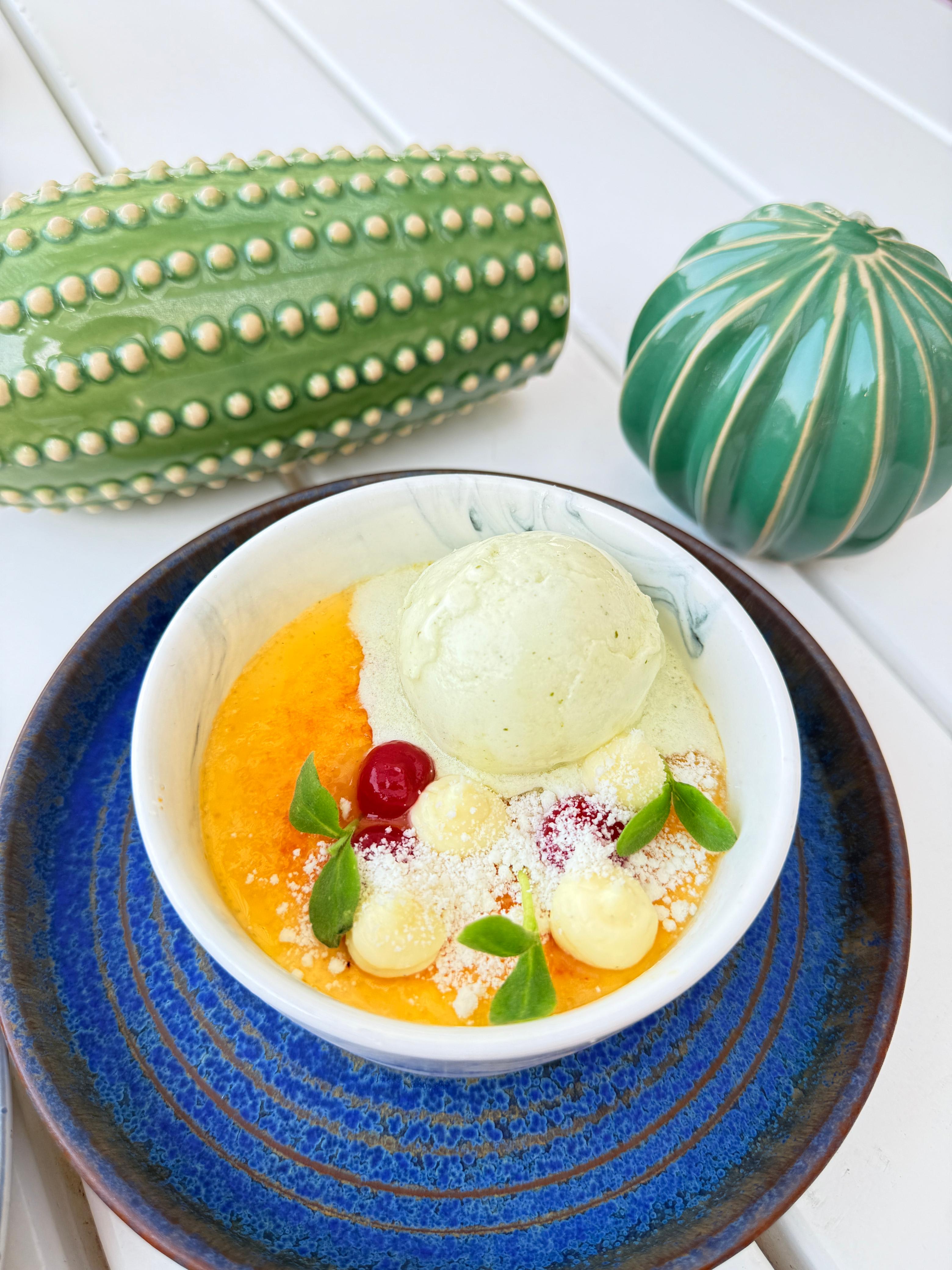 Pina Colada Brulee