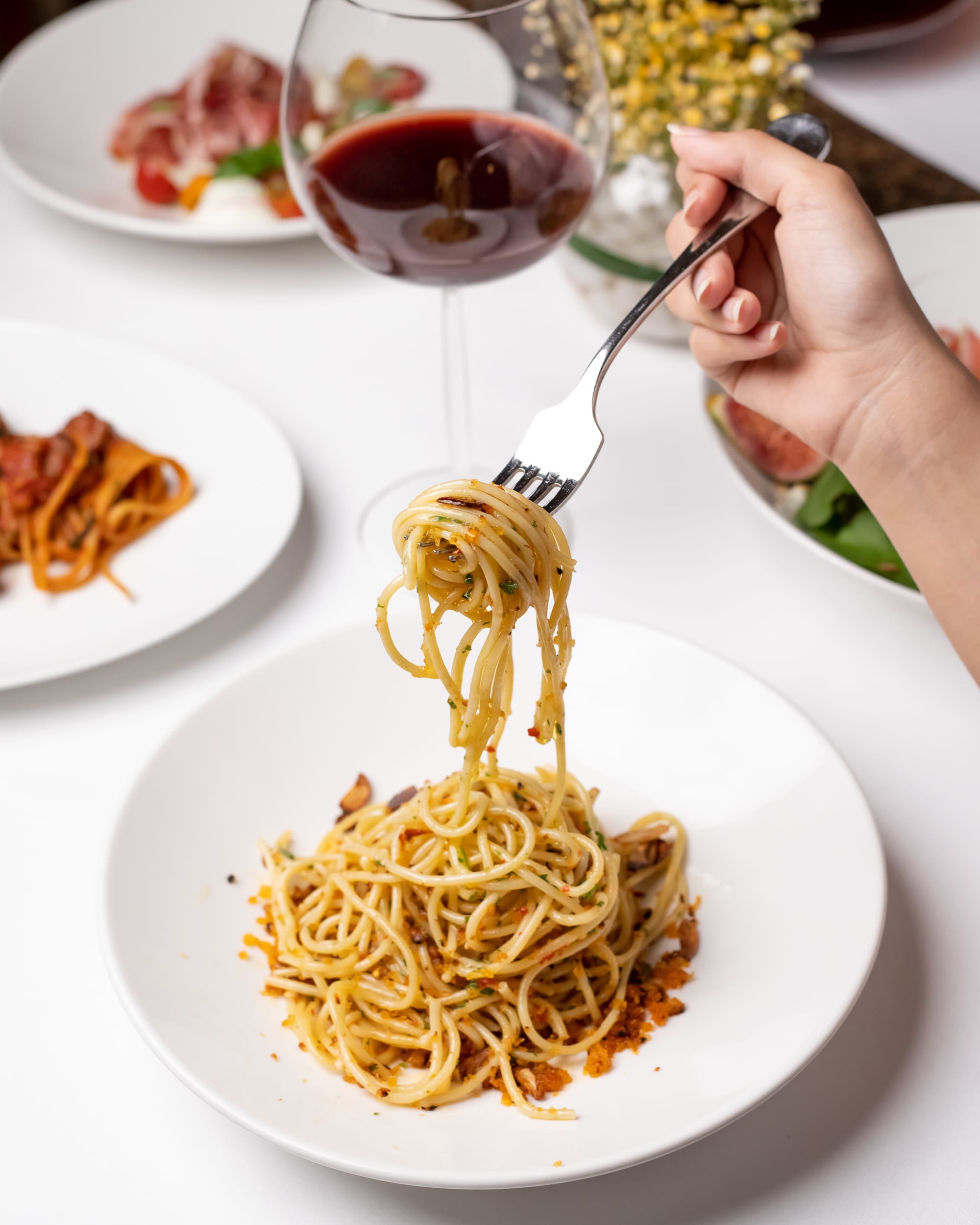 Spaghetti Aglio, Olio E Peperoncino   Celini