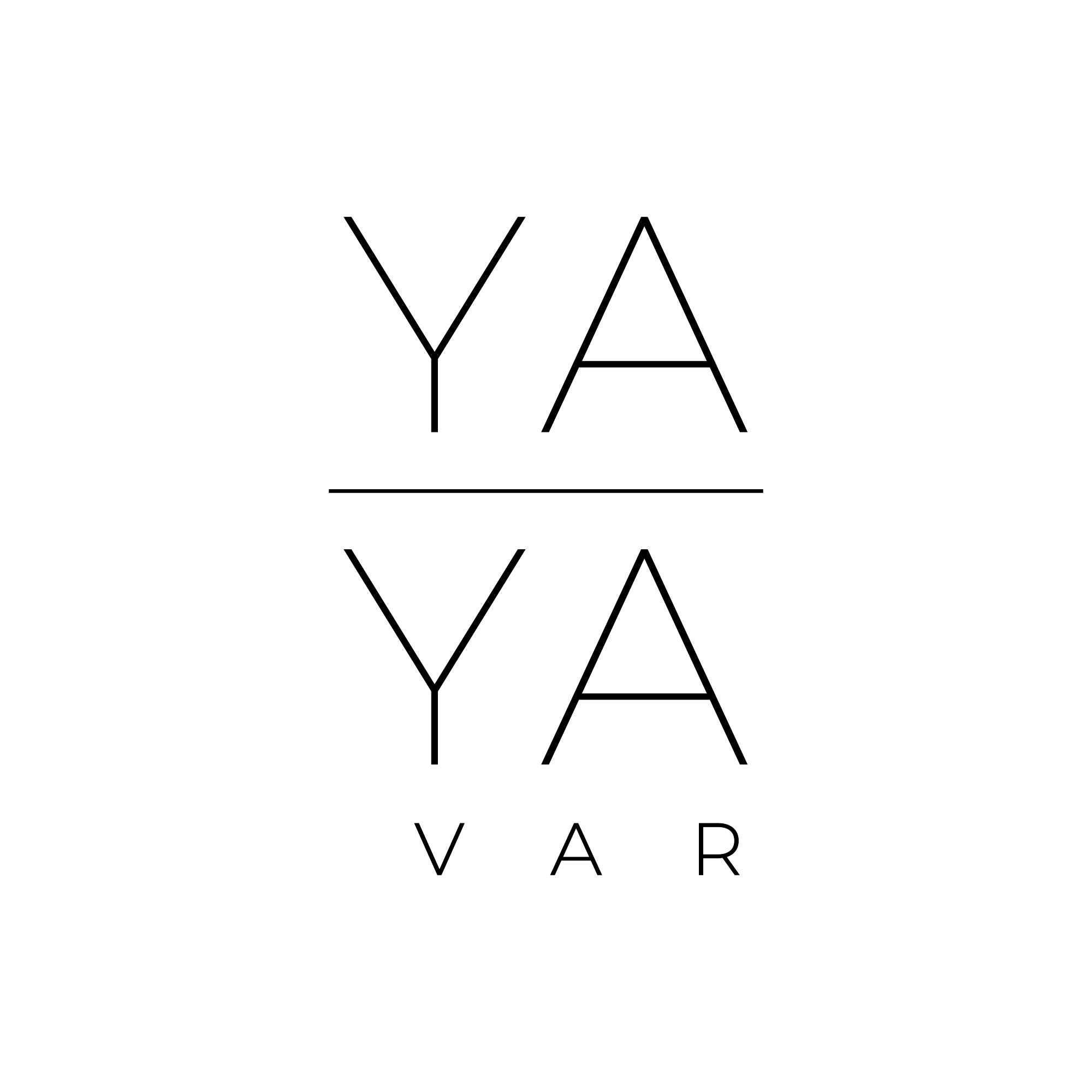 Final Logo Yayavar Black
