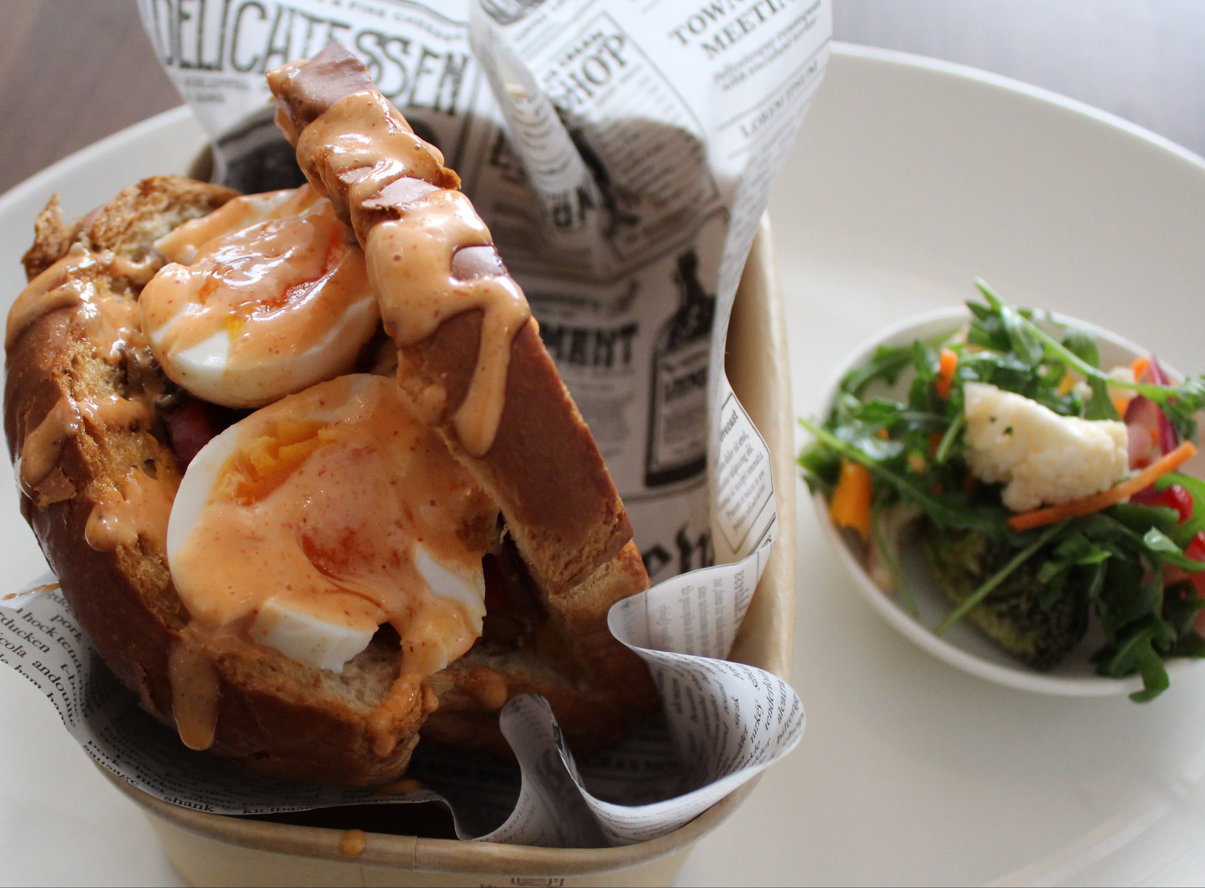 Sweet & Spicy Beef Brioche (2)