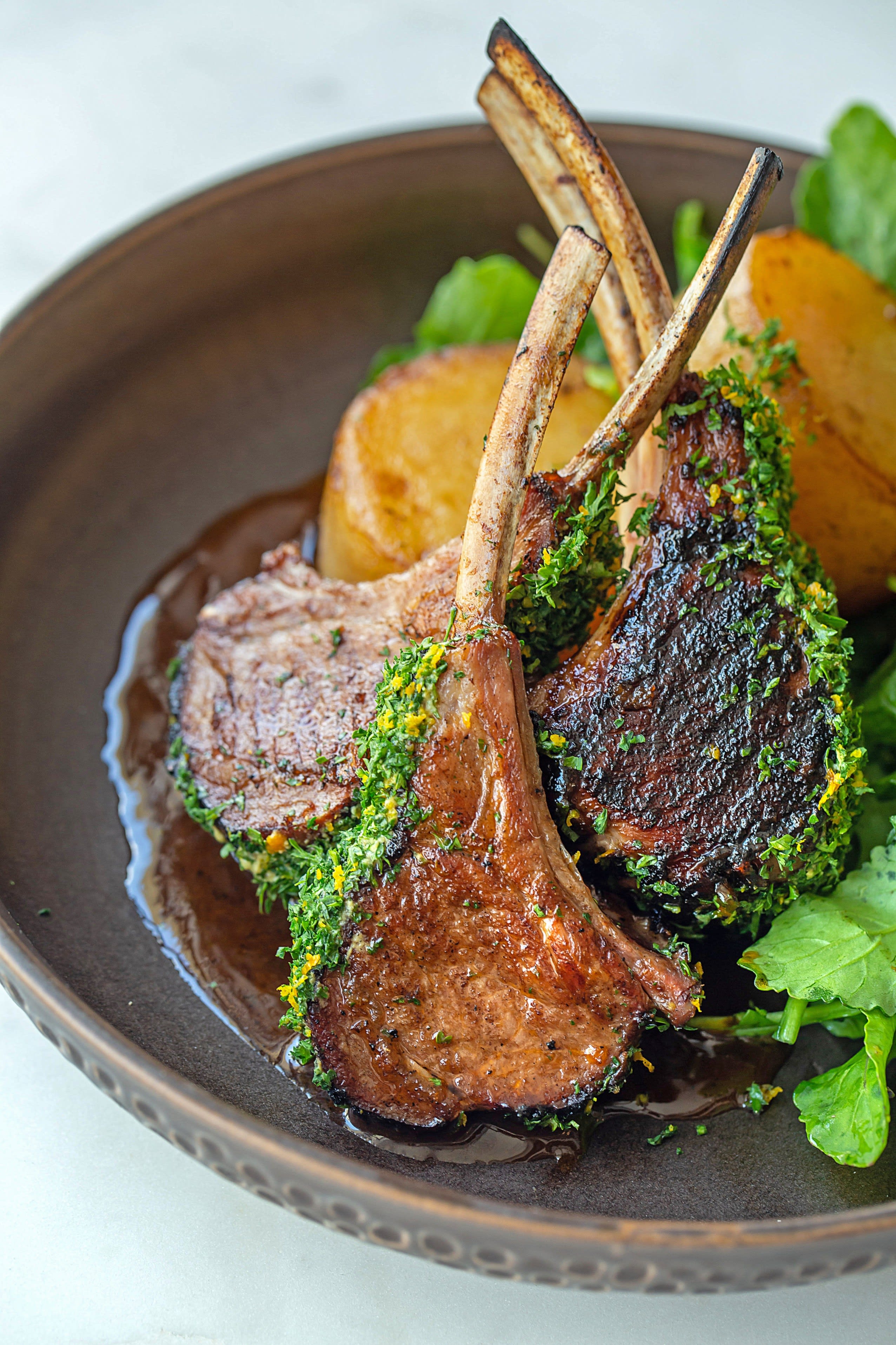 Lamb Chops, Madeira Jus (1)