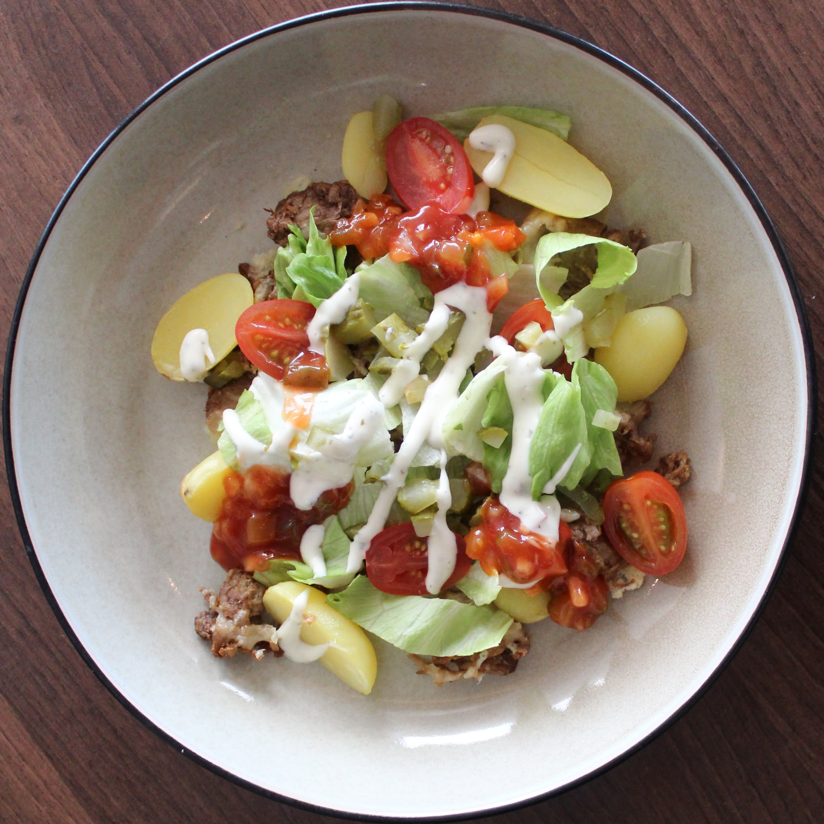 Vegetarian Kapsalon