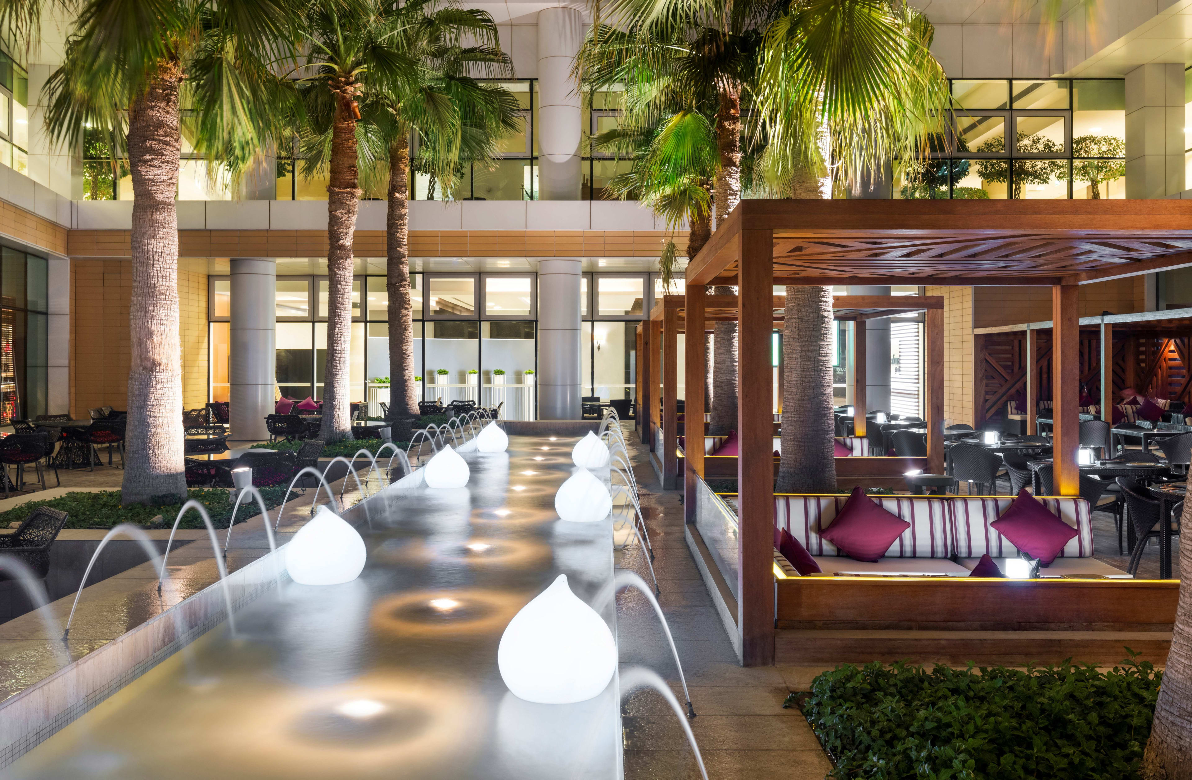 Hyatt Regency Oryx Doha Al Nfourah Garden Fountain