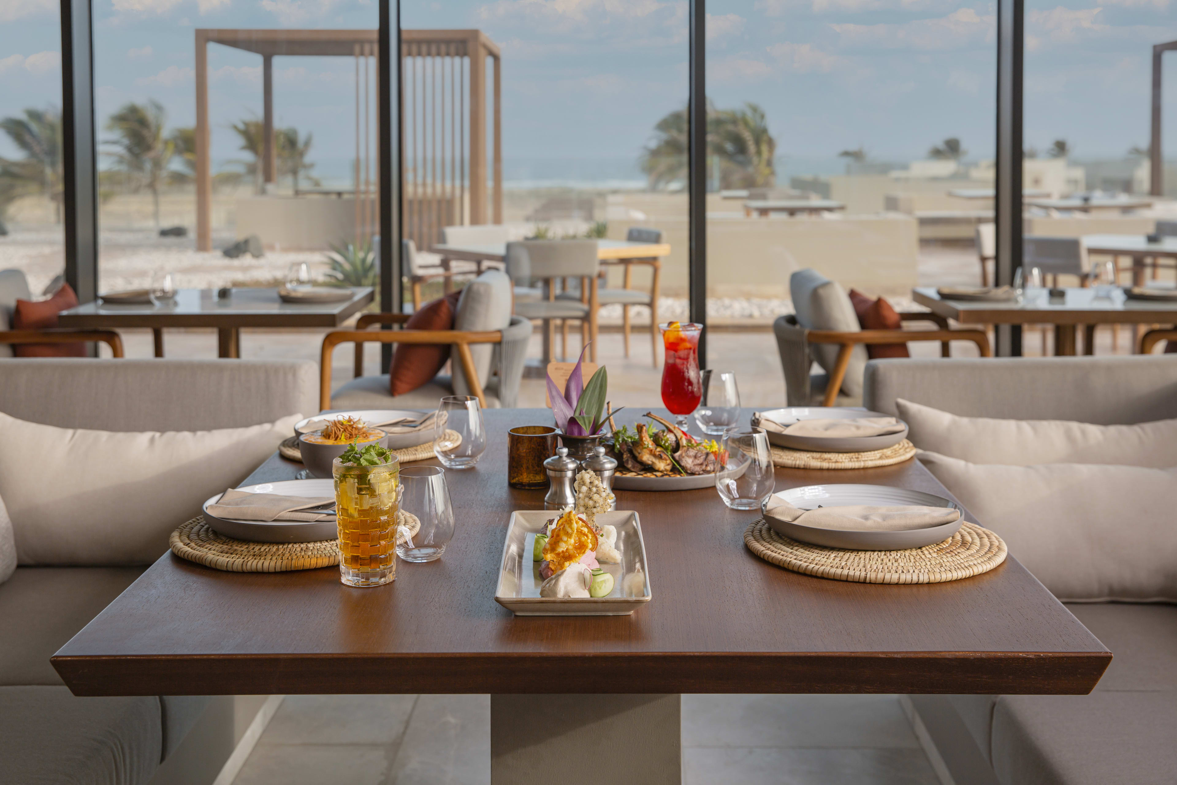 Alila Hinu Bay Orchard Table