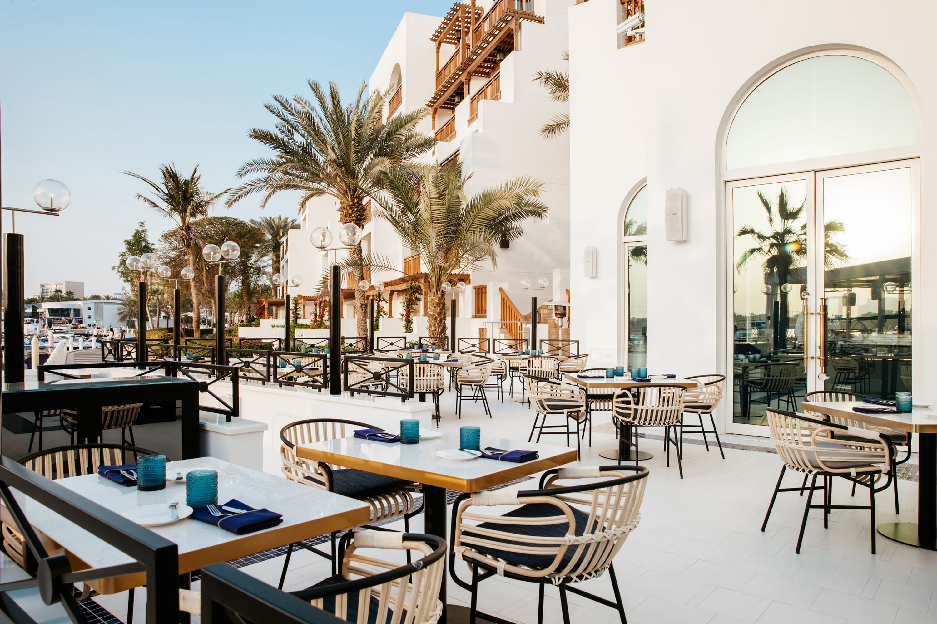 Park Hyatt Dubai P482 Brasserie Du Park Exterior Day