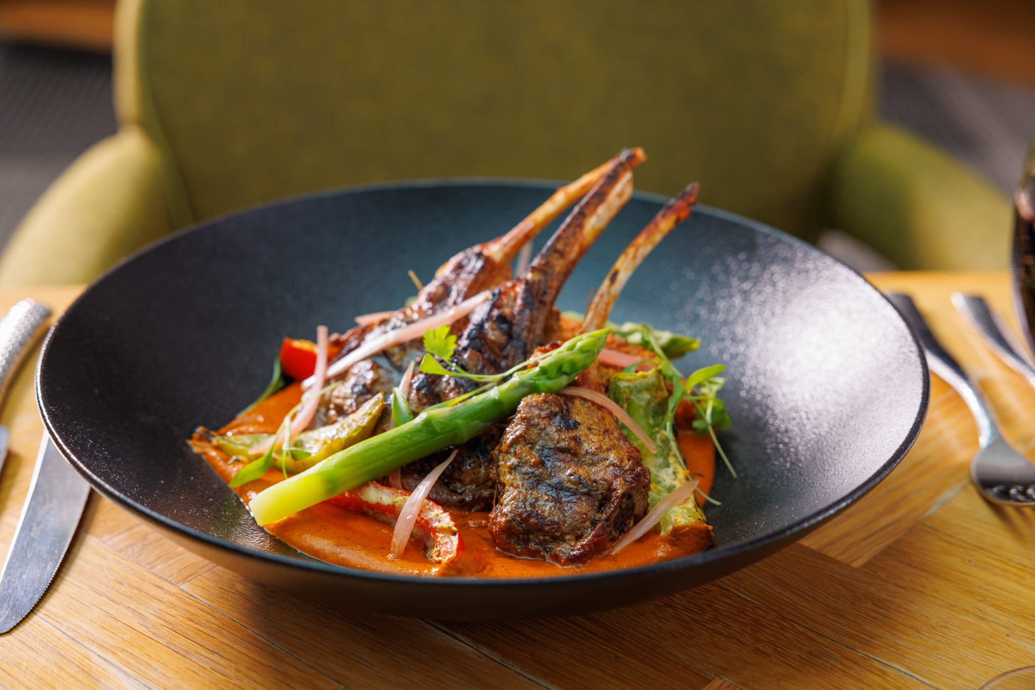 Spiced Lamb Chops