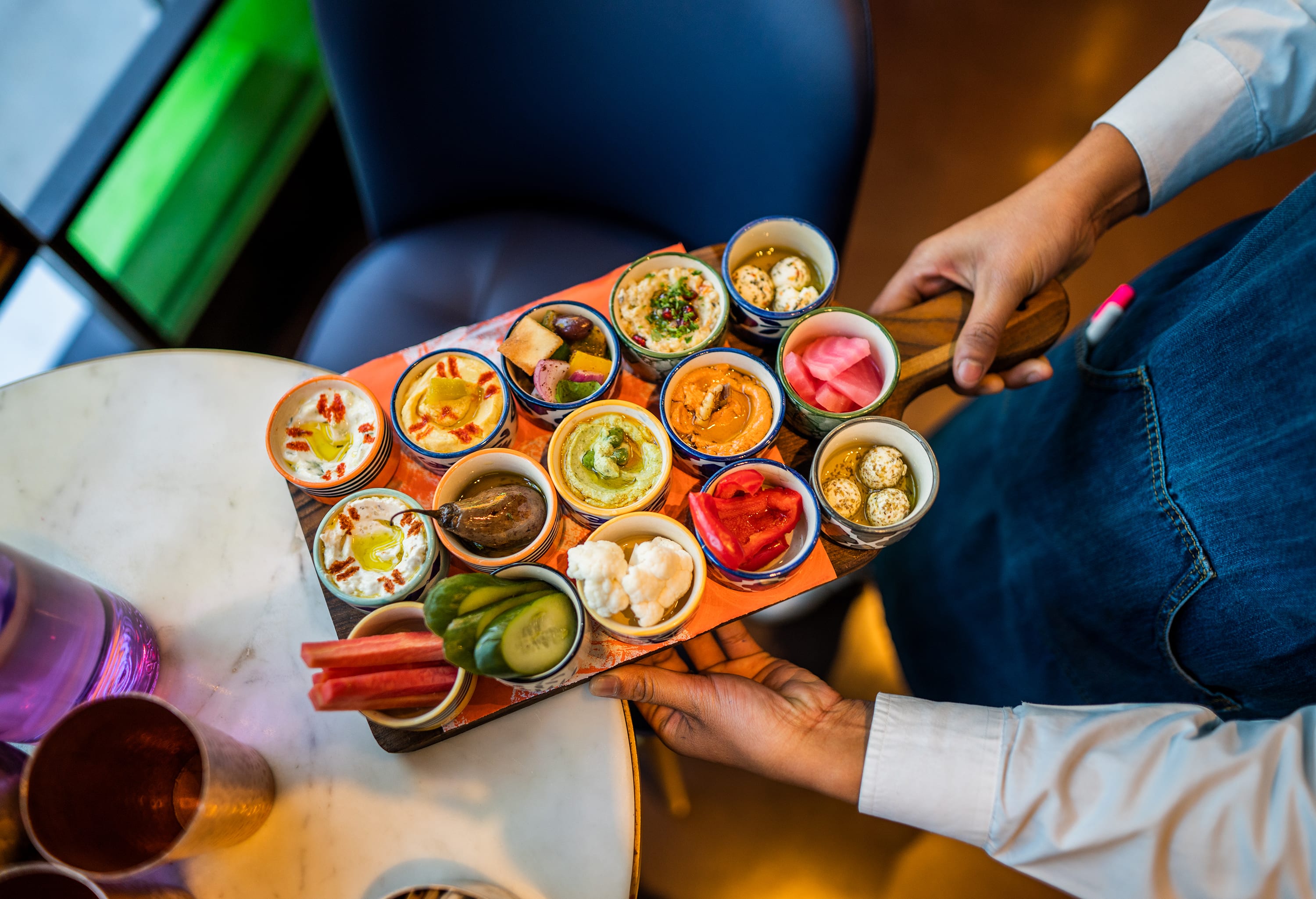 Andaz Delhi P272 Annamaya Food Mezze Platter