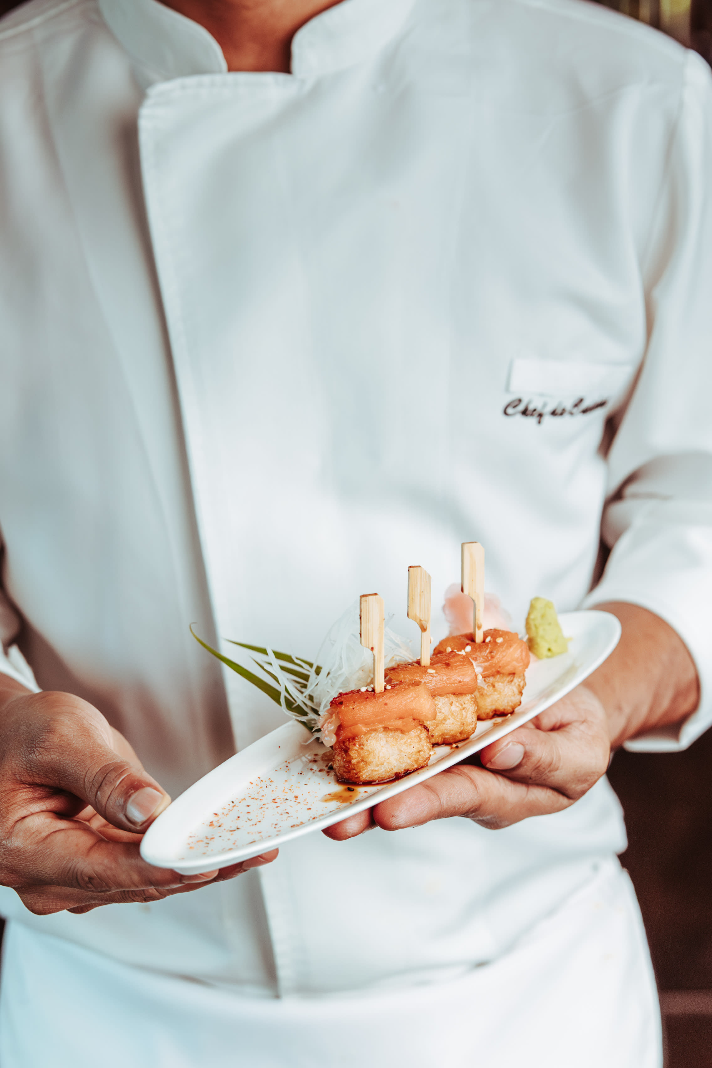 Shichang  Crispy Sake Nigiri
