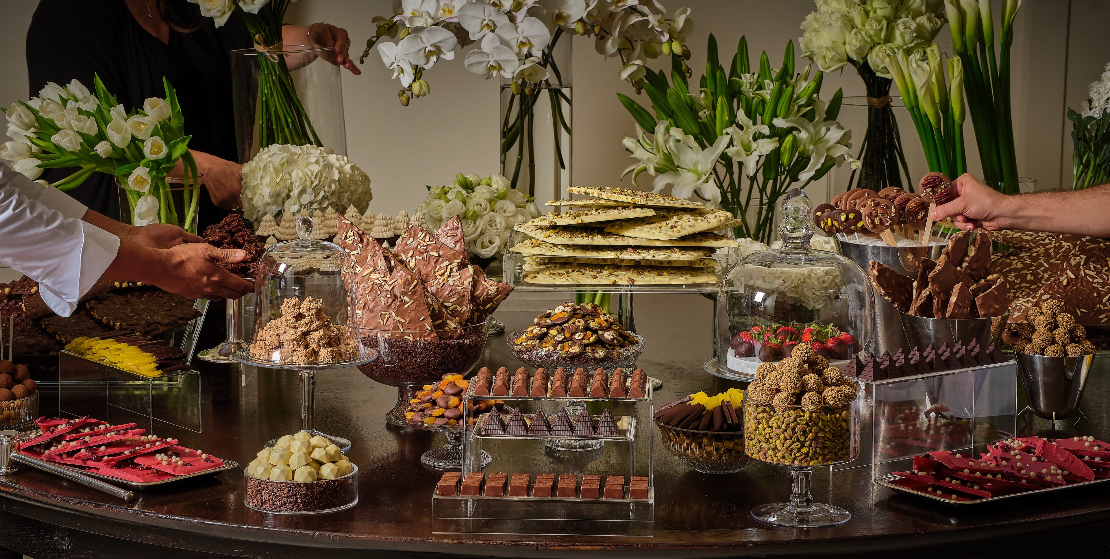 Global P1363 Chocolate Reception Buffet