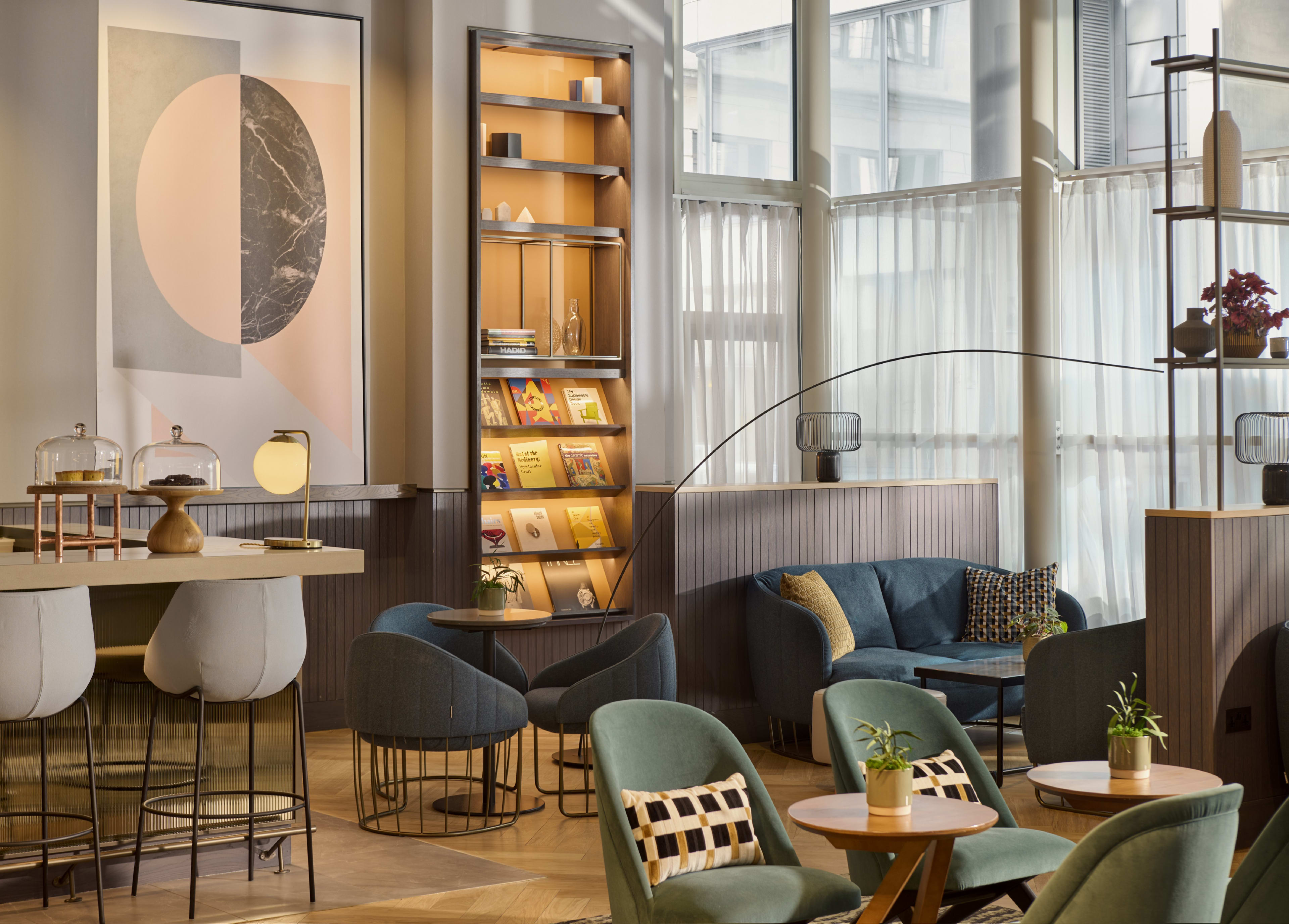 Hyatt Regency London Blackfriars City Lounge Sofa