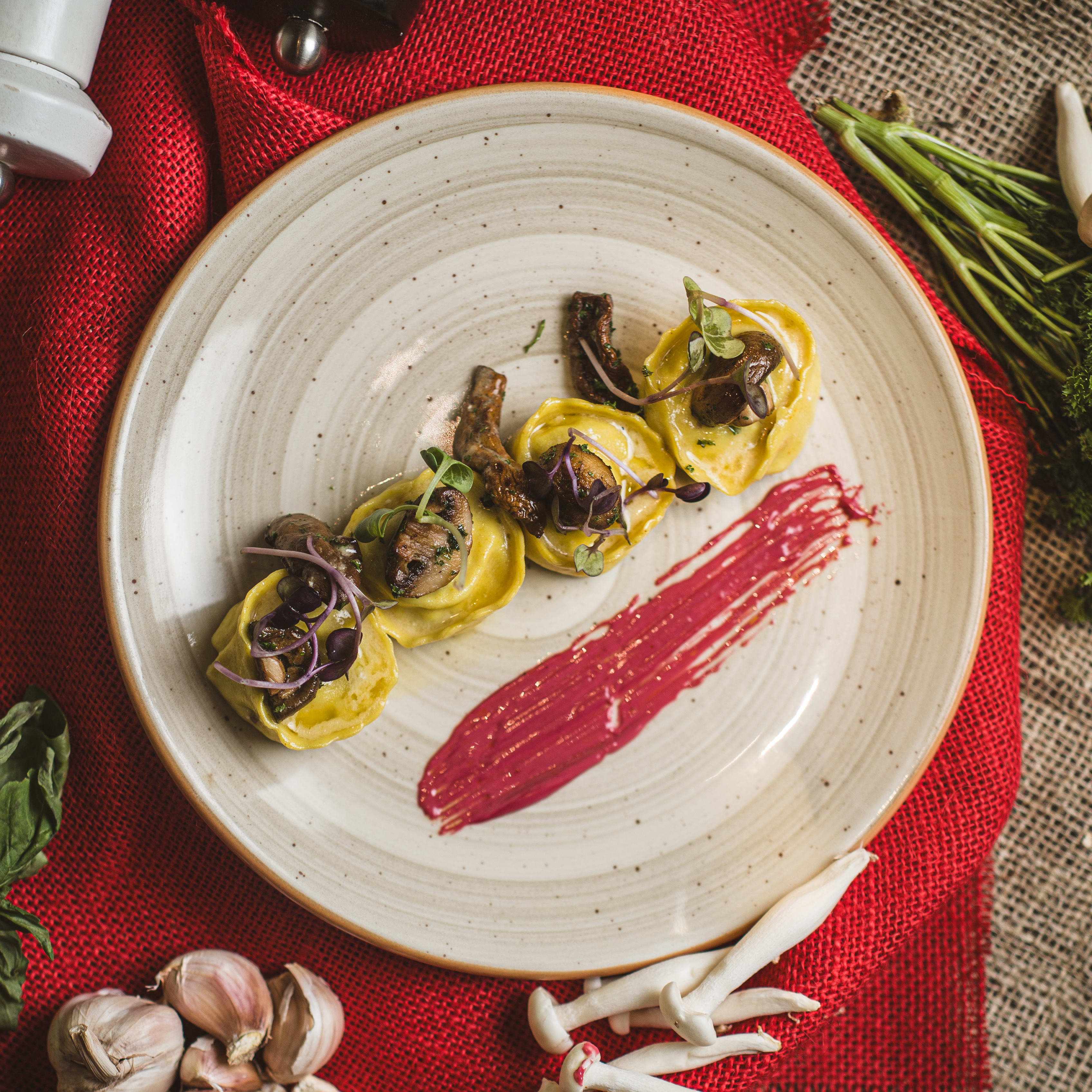Mushroom Ravioli