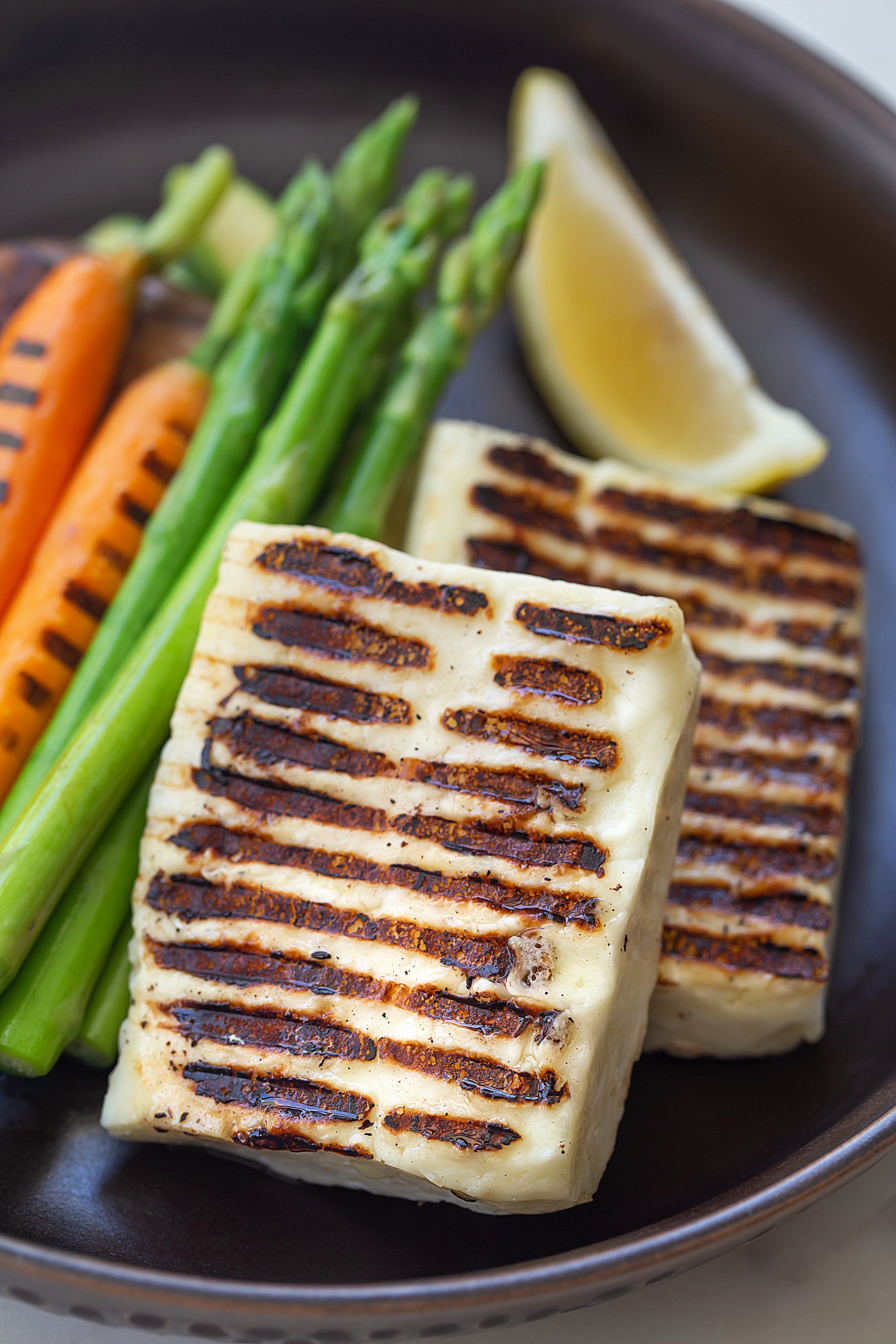 Grilled Vegetables and Haloumi   New