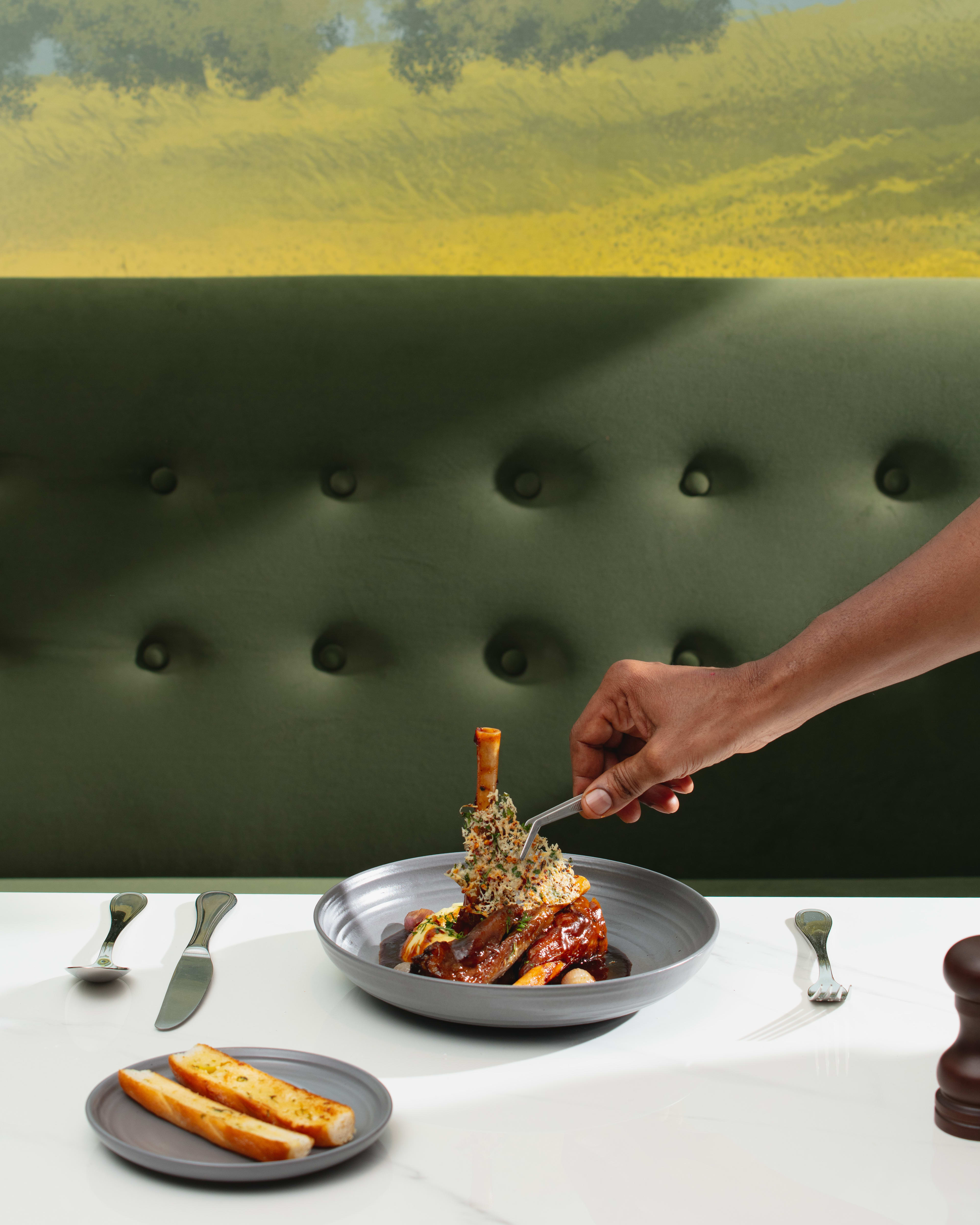 4 Hour Braised Lamb Shank With Mash