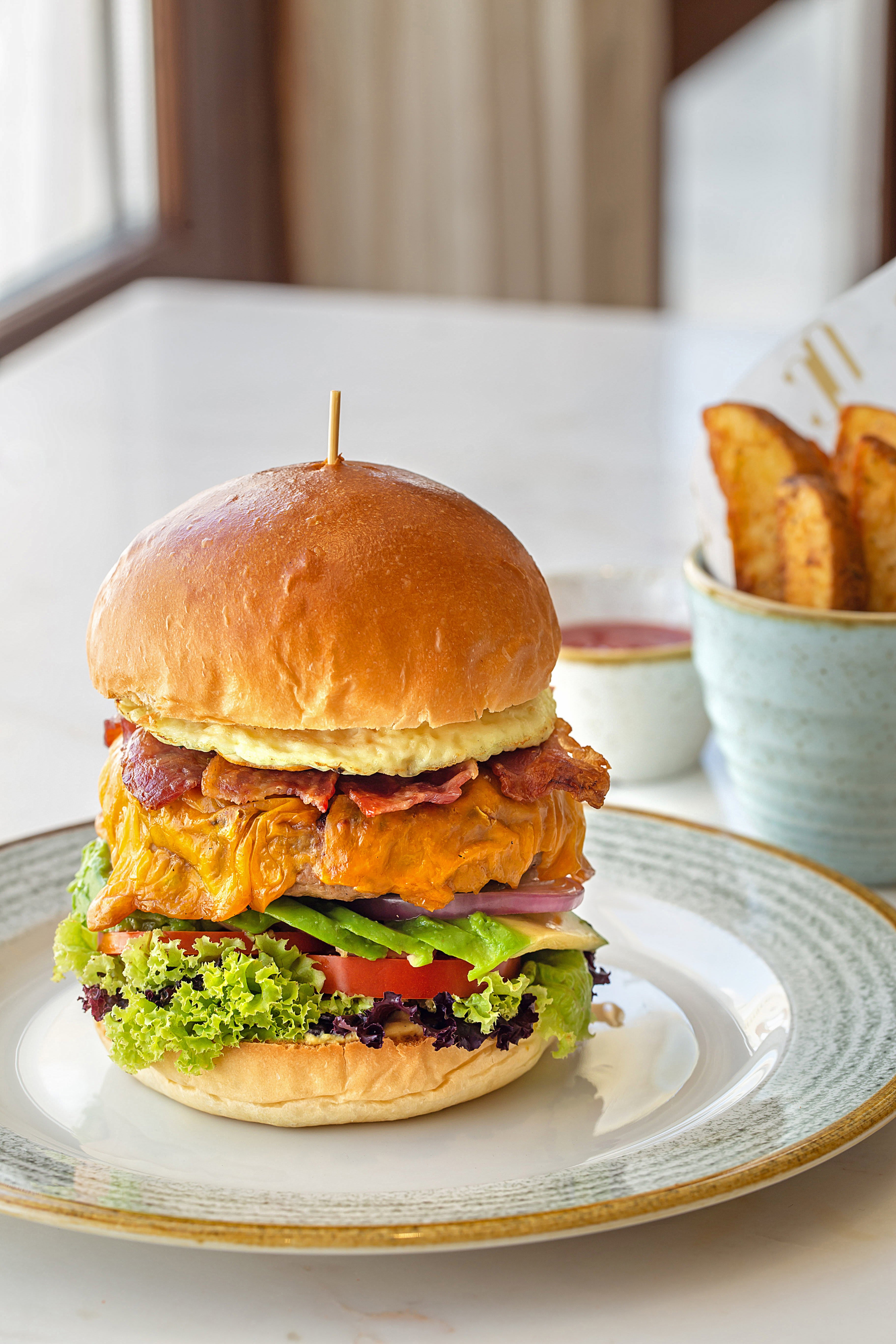 New Zealand Lamb Burger