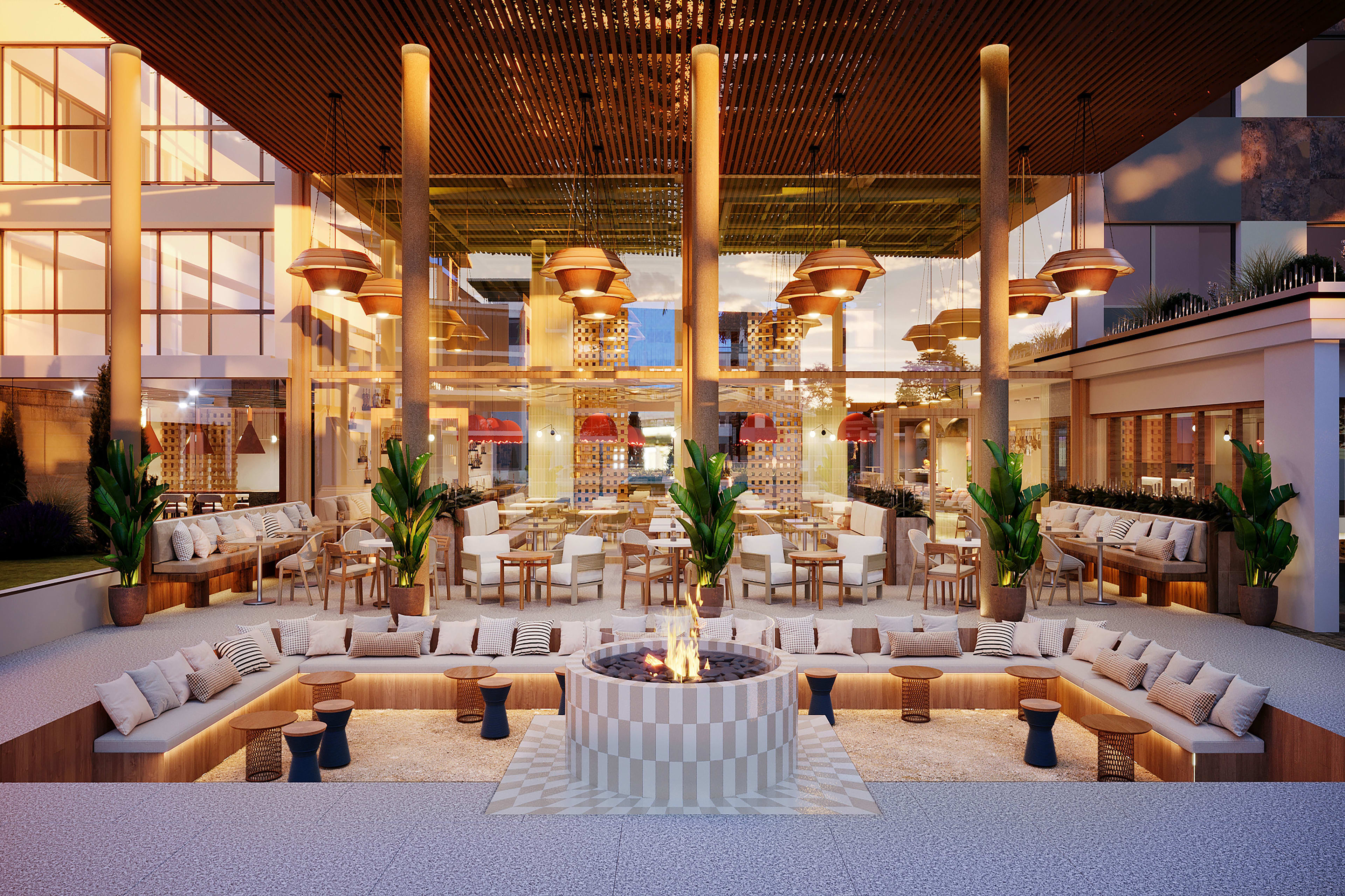 Caict R0015 Main Restaurant Outdoor View