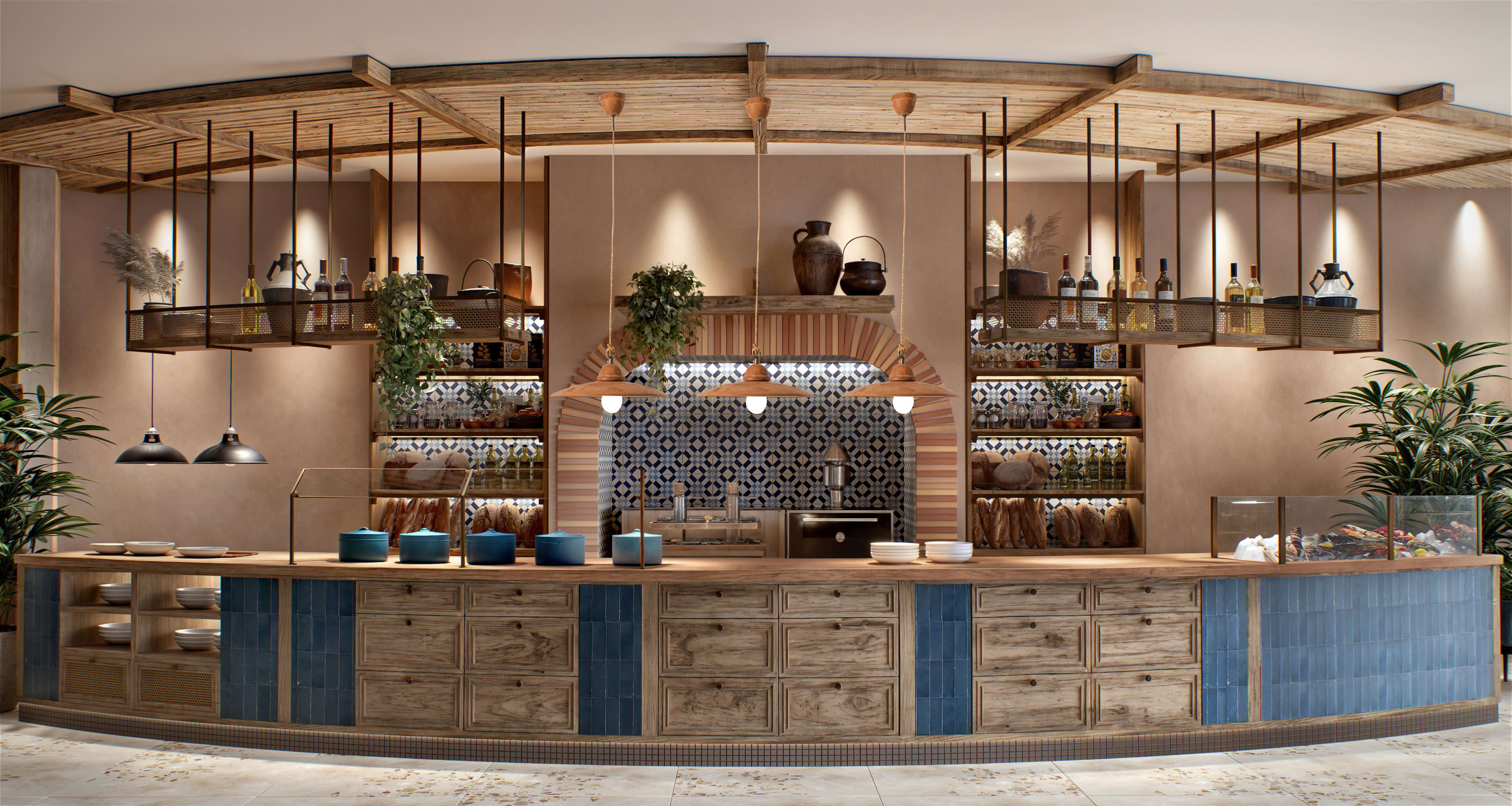 Faorq R0013 Restaurant Hot Meals Station