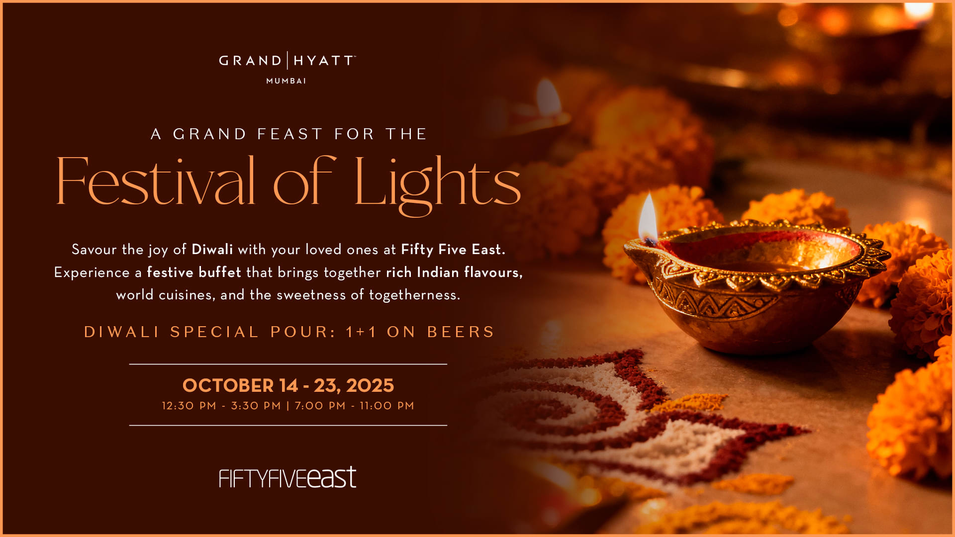 Hyatt Restro 1920x1080 Diwali Special Celini Ghm