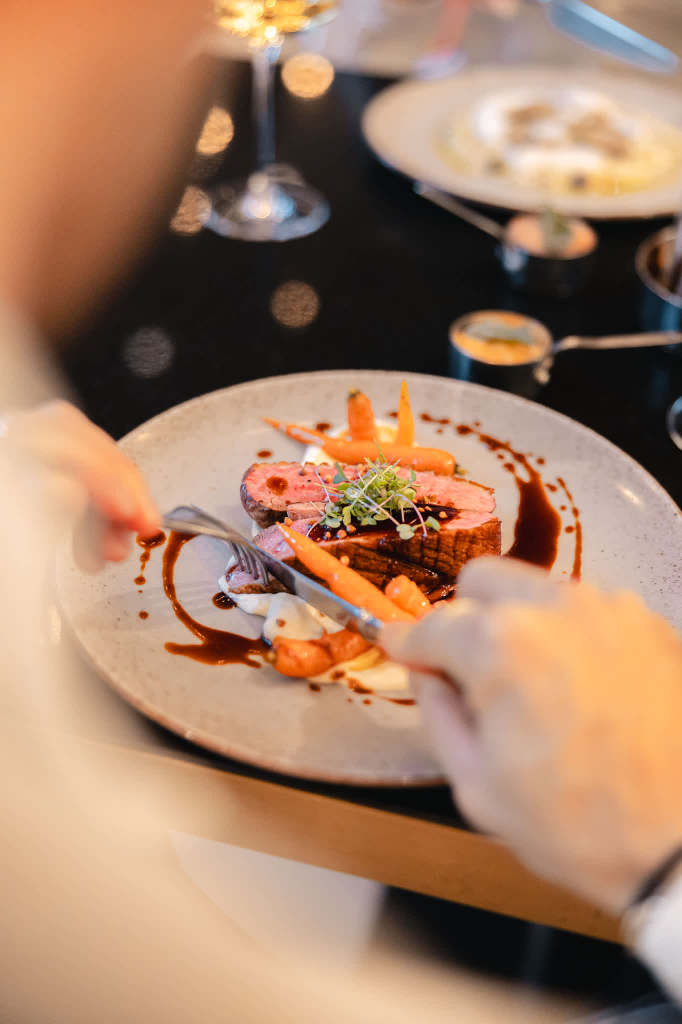 The Lonely Broccoli Christmas Dinner Duck Course