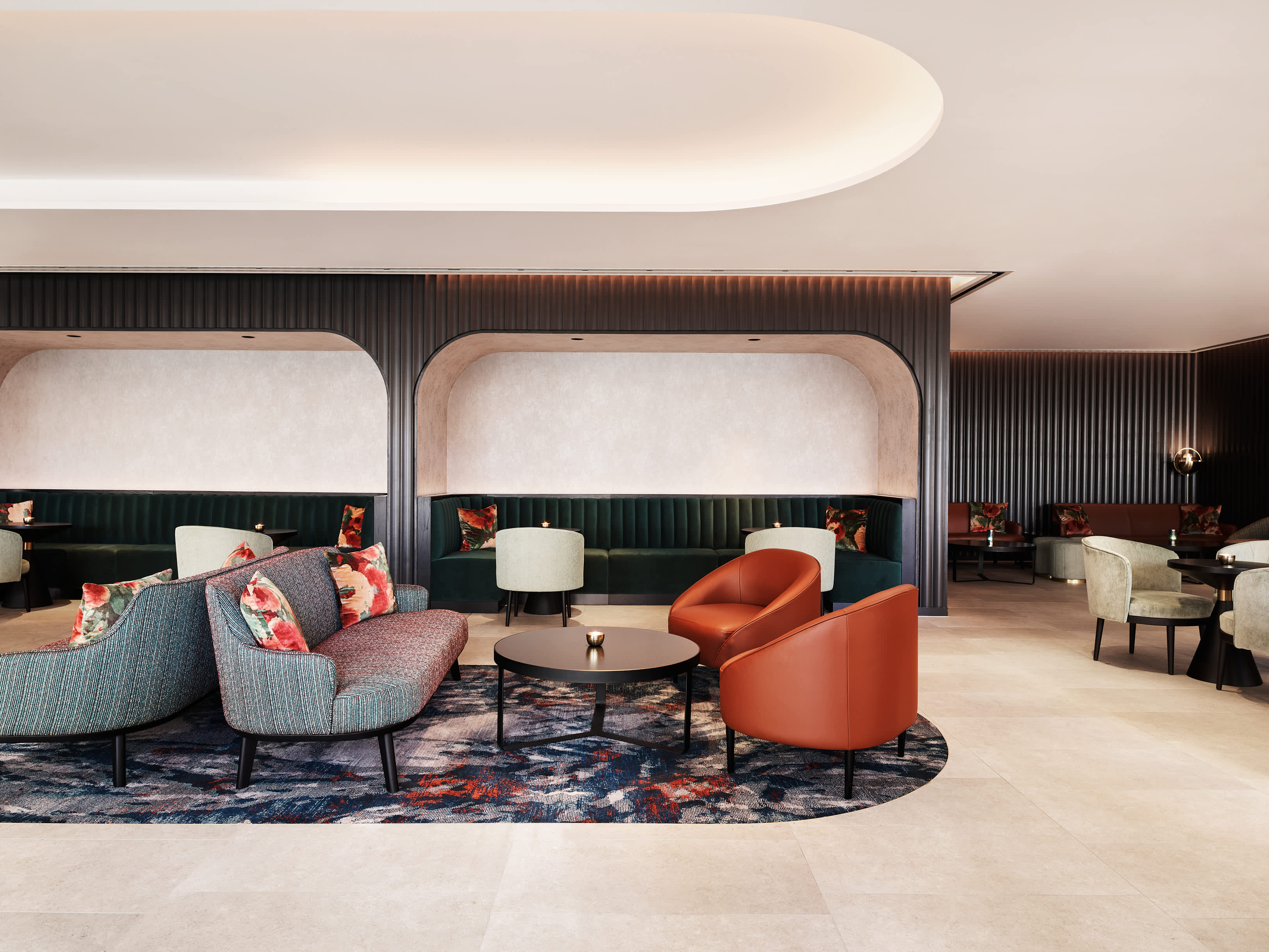 Hyatt London Stratford  Elondi Bar Sofa