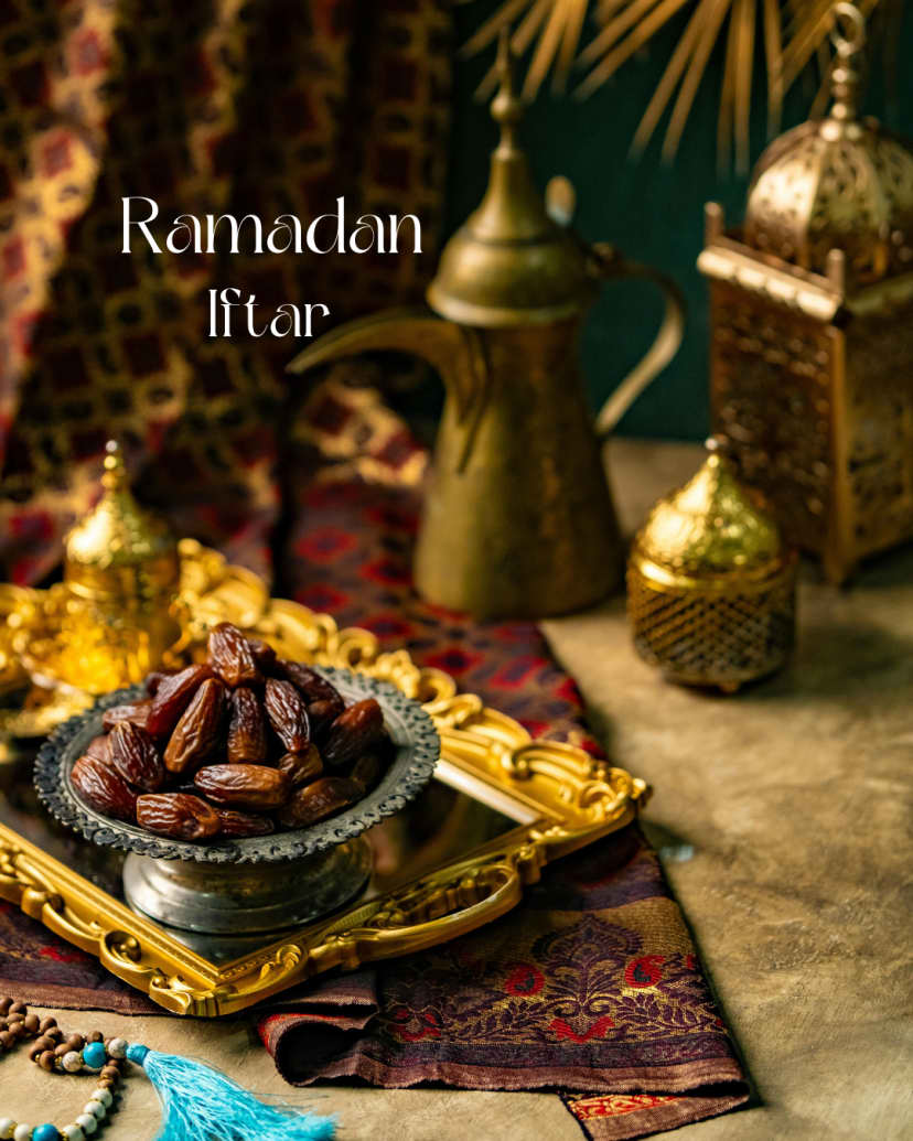 Brown and White Photo Centric Elegant Iftar Package Promotion Instagram Post