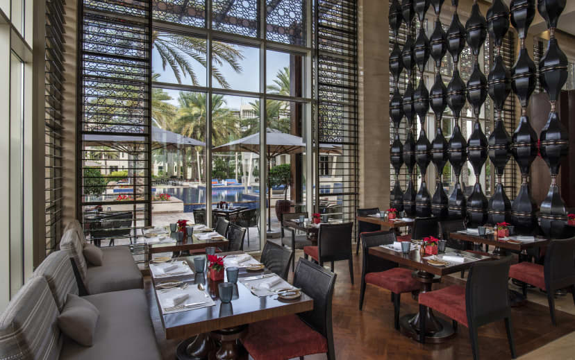 Park Hyatt Abu Dhabi P615 the Cafe Indoor Seating