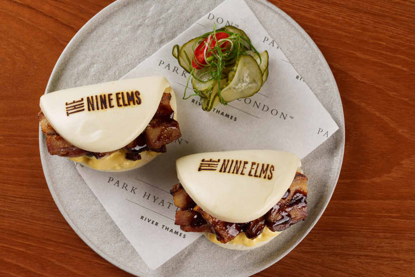 Pork Belly Bao Top View