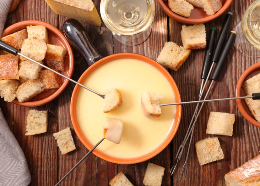 Grand Hyatt Berlin P801 Cheese Fondue