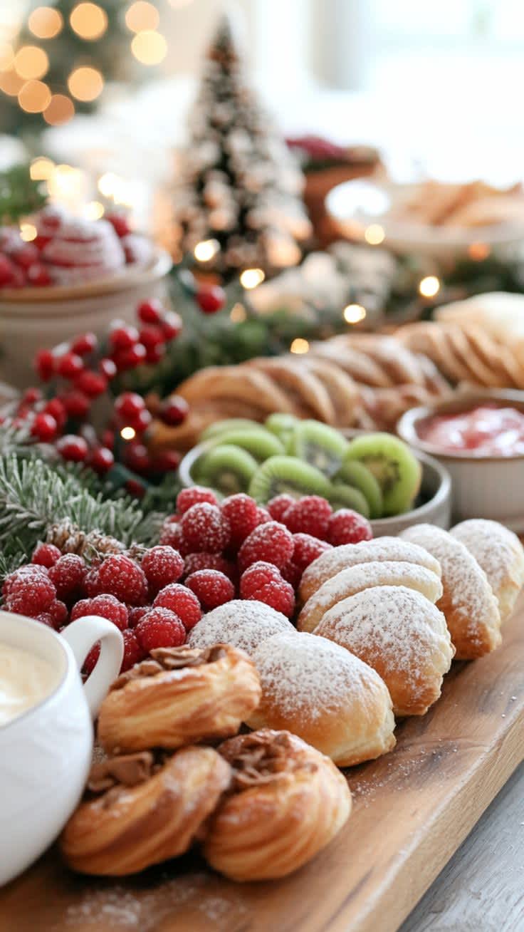 How to Make a Christmas Breakfast Grazing Table