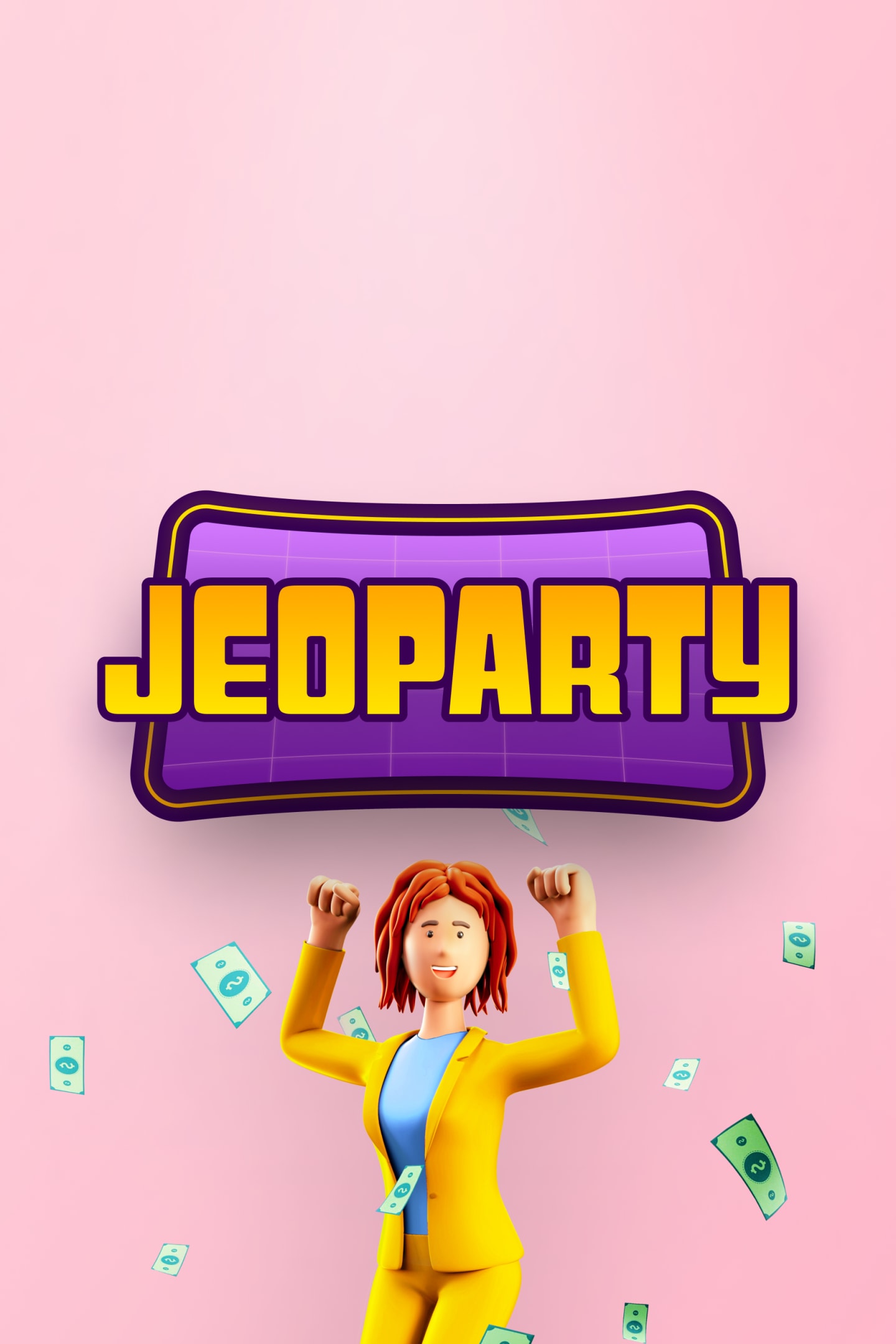 Jeopardy Team Building Game Online Confetti 🎉