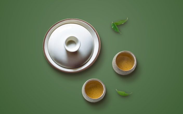 An asian tea set for Confetti's Tea Making Class (Preview)