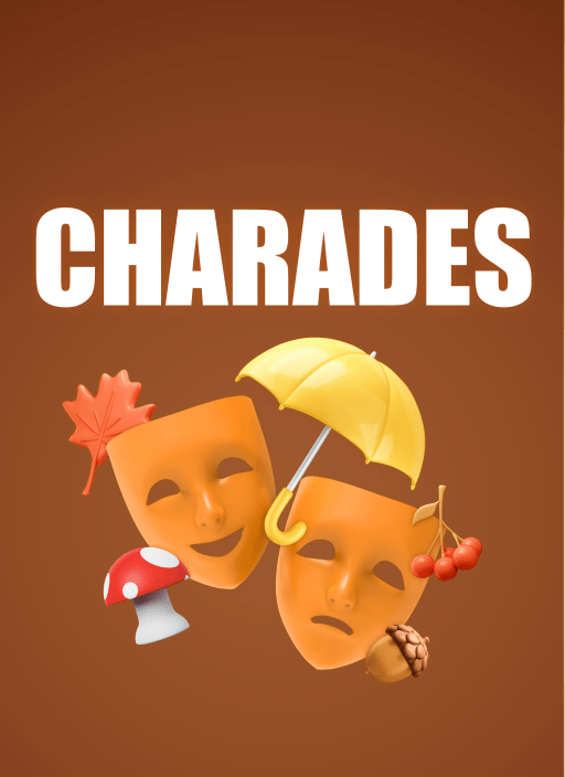 Virtual Fall Charades