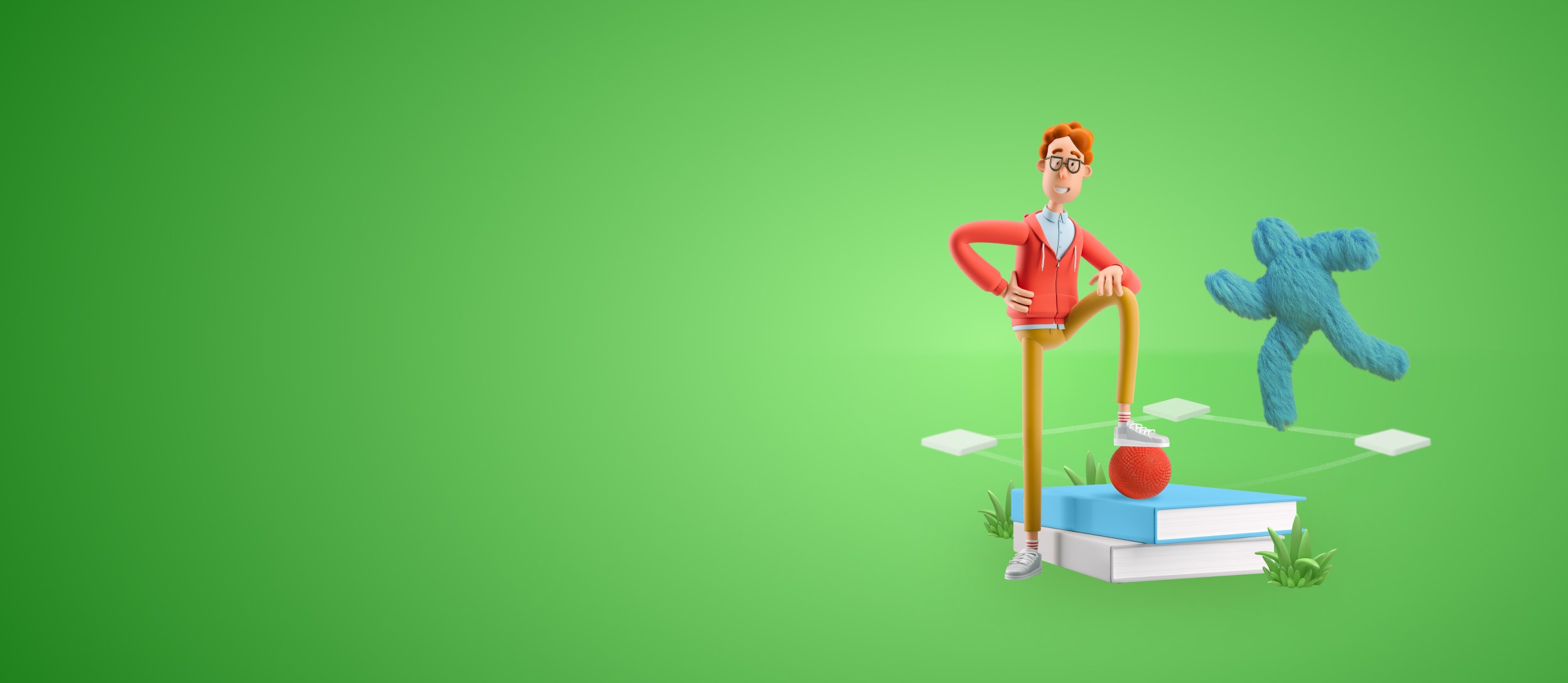 Trivia Kickball for Online Teams Confetti 🎉