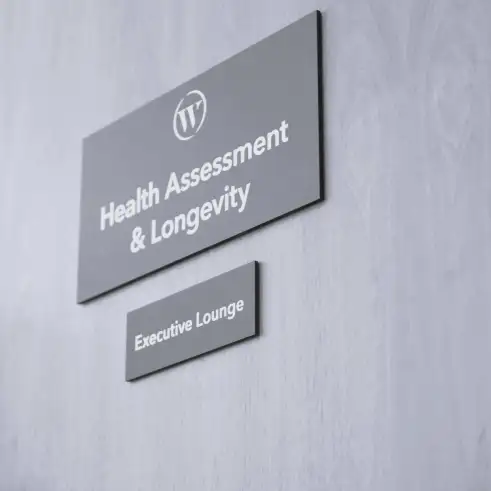 Health assessment lounge