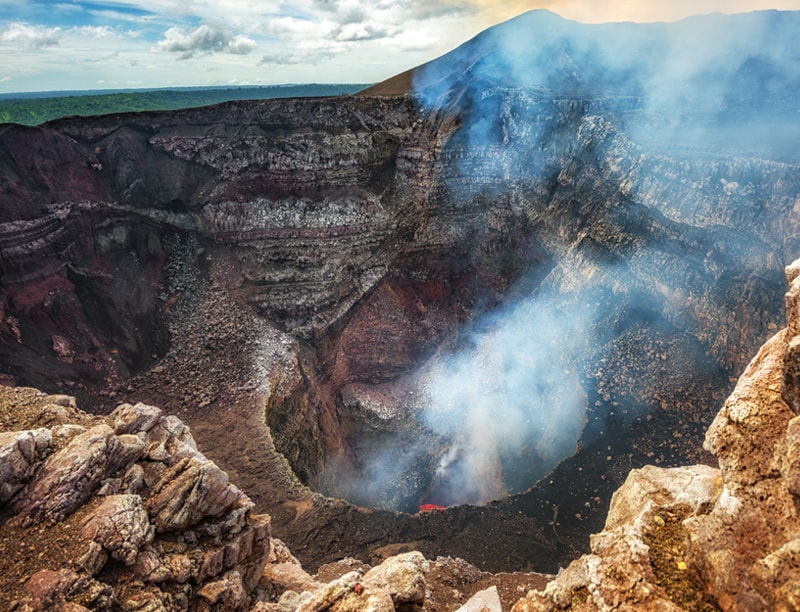 Masaya volcano night tour