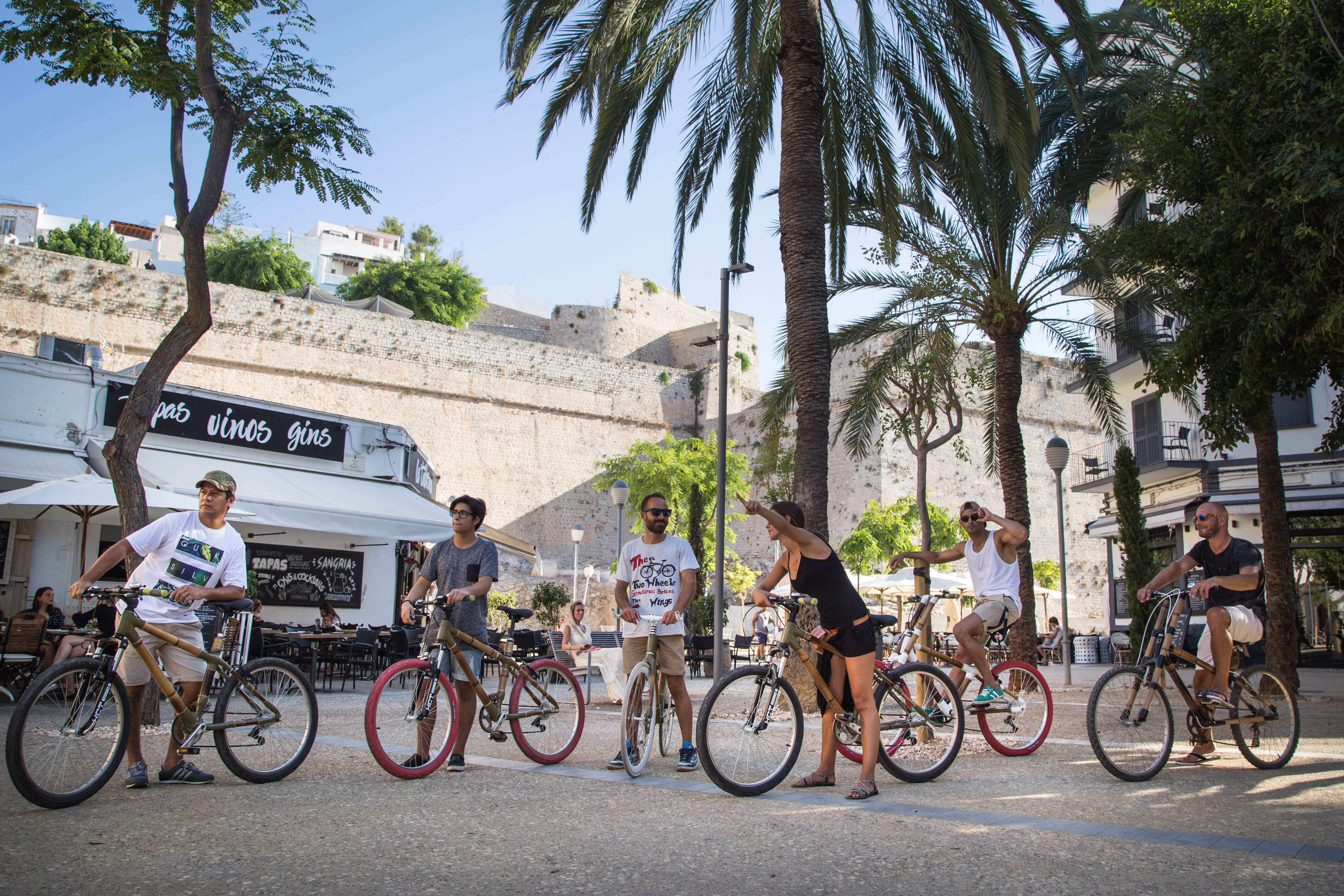 tour d'ibiza en velo