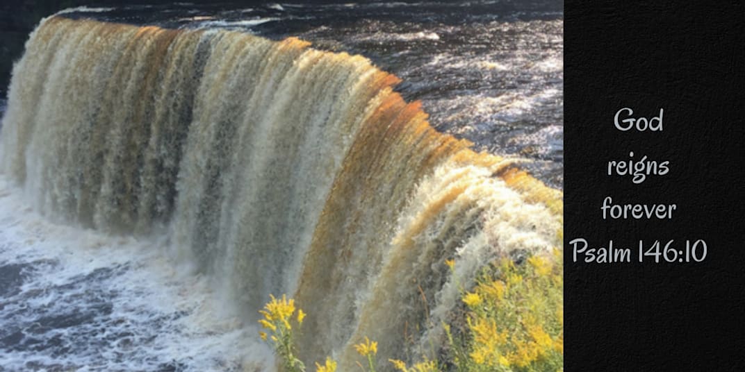 God Reigns Forever There were many events which had to line up for me to